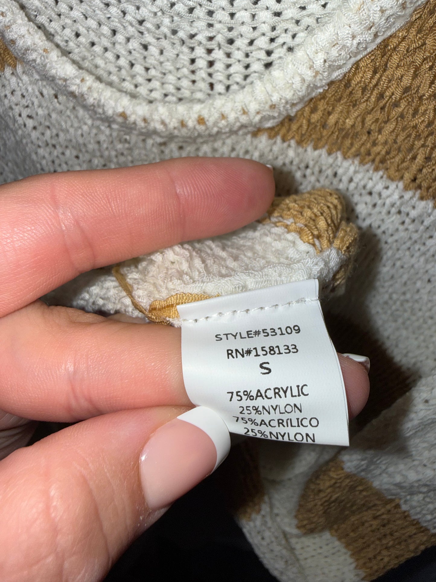 Staccato tank knit