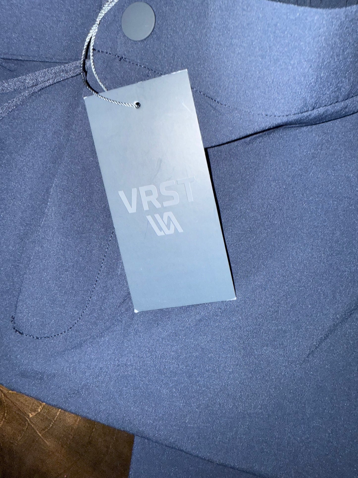 NWT VRST (Large) Brand New Navy Blue Slim Tapered Pants