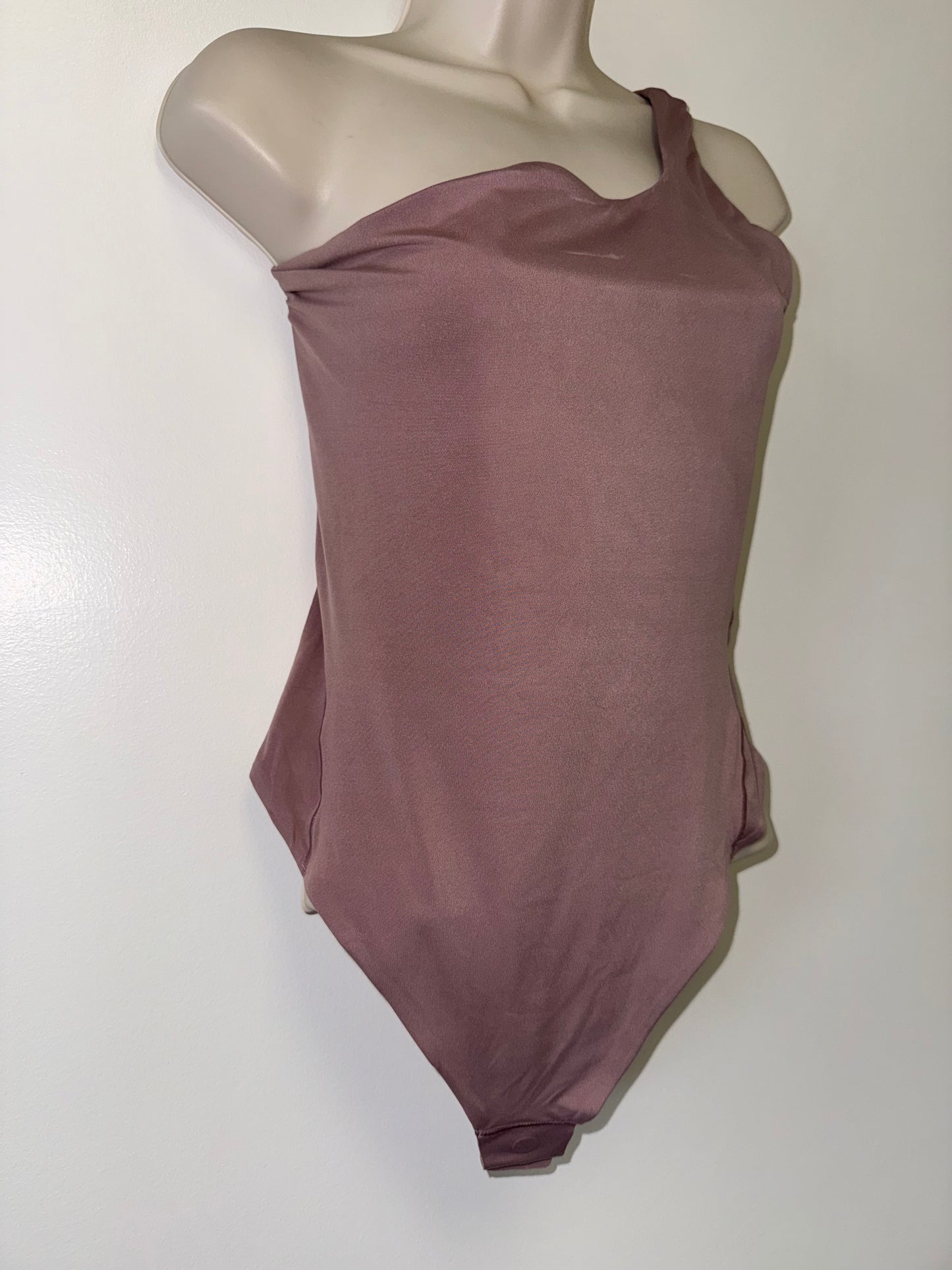 Lululemon (Large) Blue One Shoulder Bodysuit