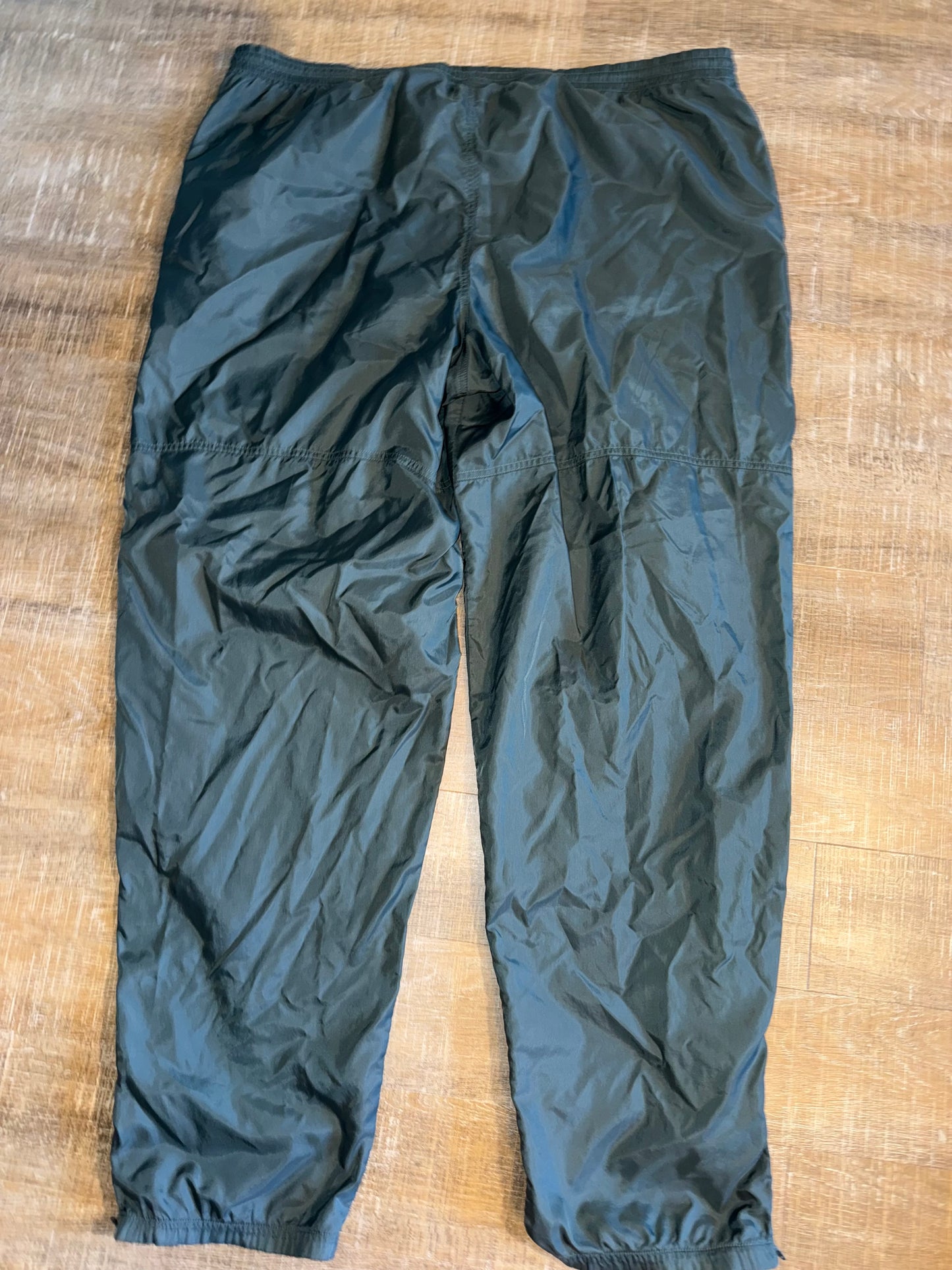 Nike (XXL) Teal Vintage Lightweight Pants with Zipped Ankles