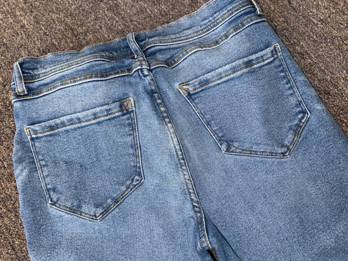 Kensie Jeans (8) The Savannah High Rise Flare Denim Vintage Luxe Jeans