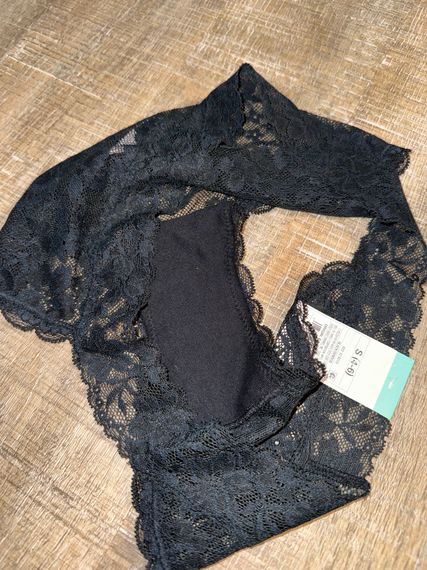 NWT auden & No Boundaries (Small) Black & Tan Brand New Set of Undies