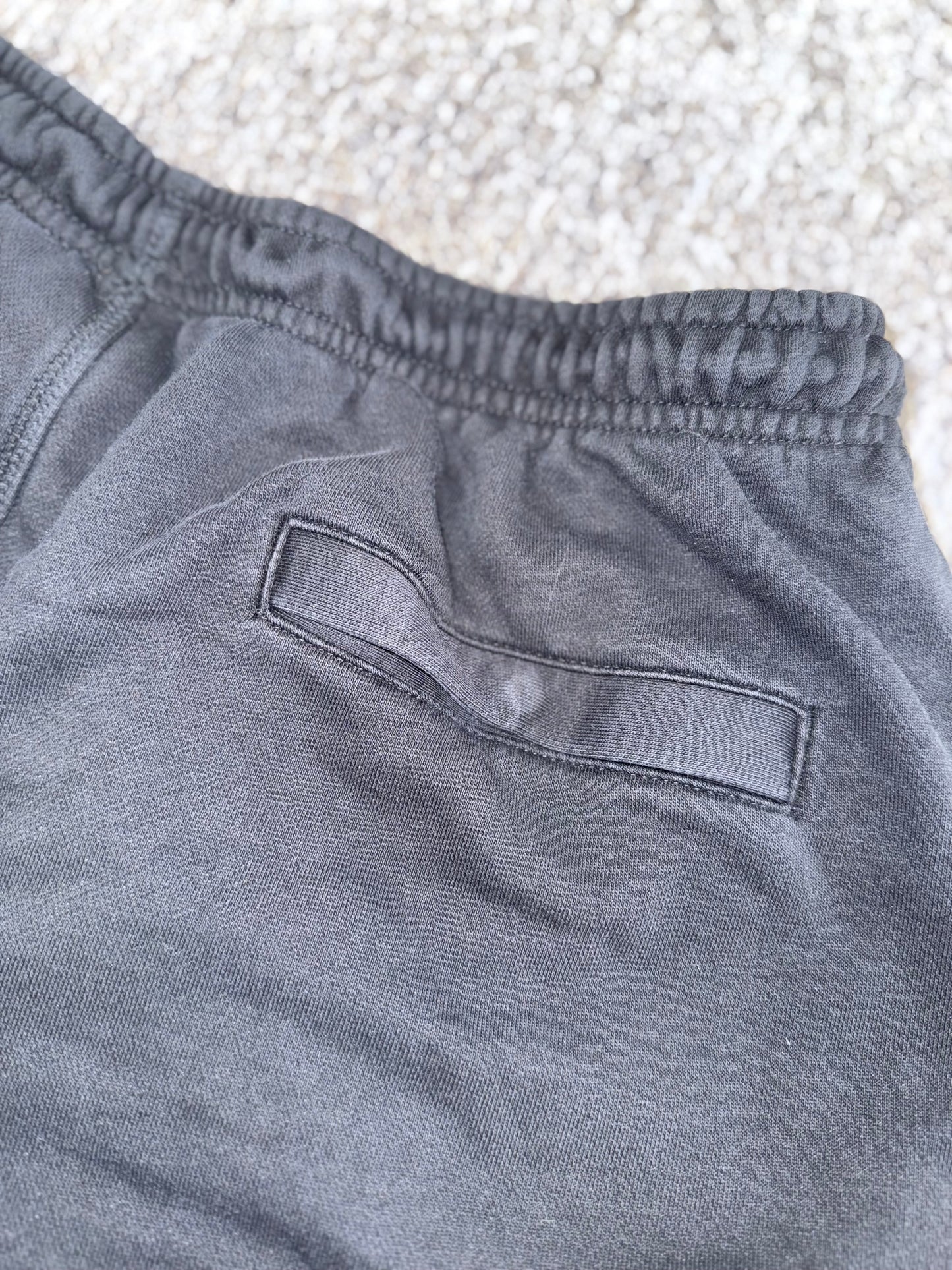 Nike (Large) Black Drawstring Sweat Shorts