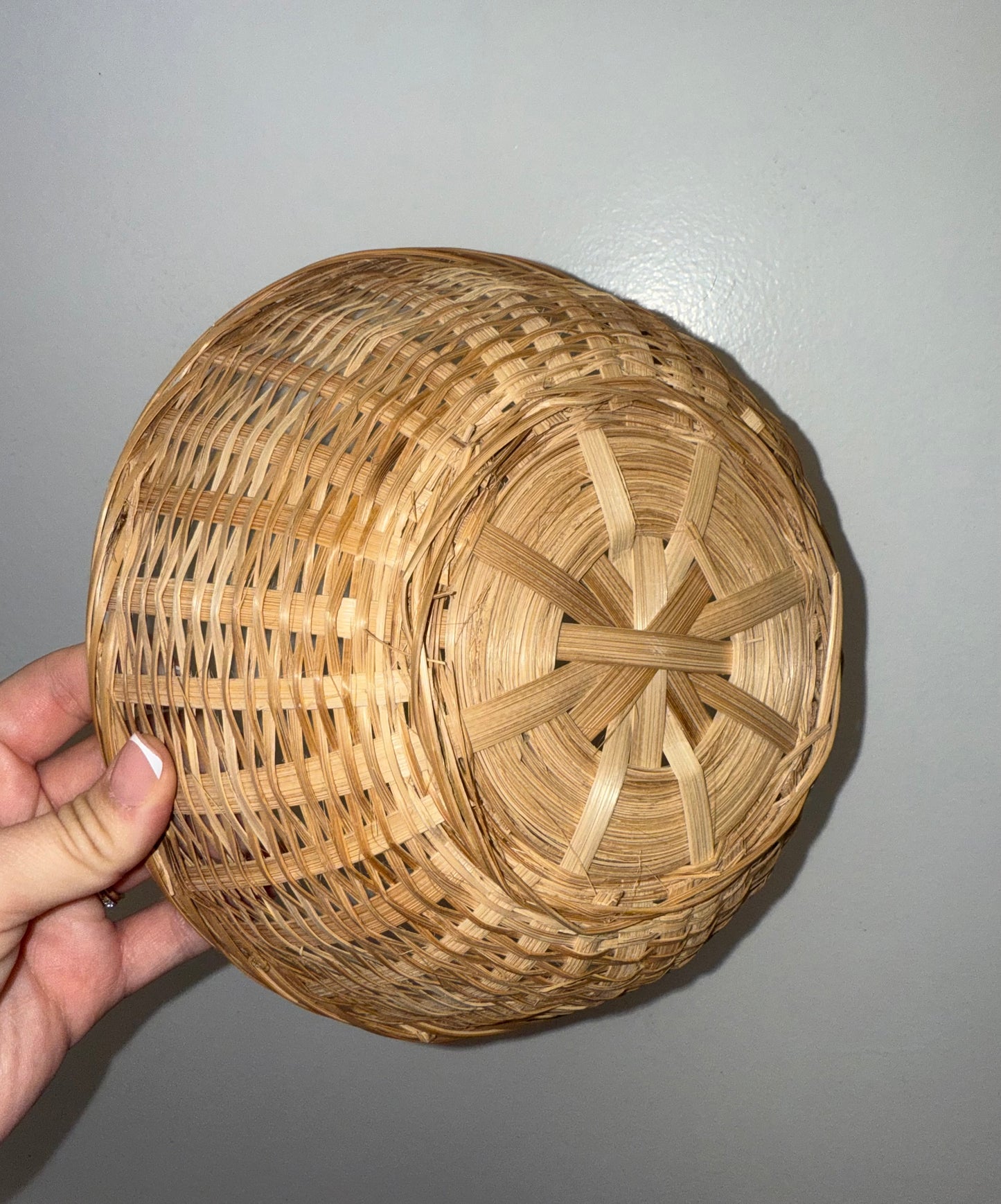 10 Piece Wicker Basket Set - Basket Wall Starter