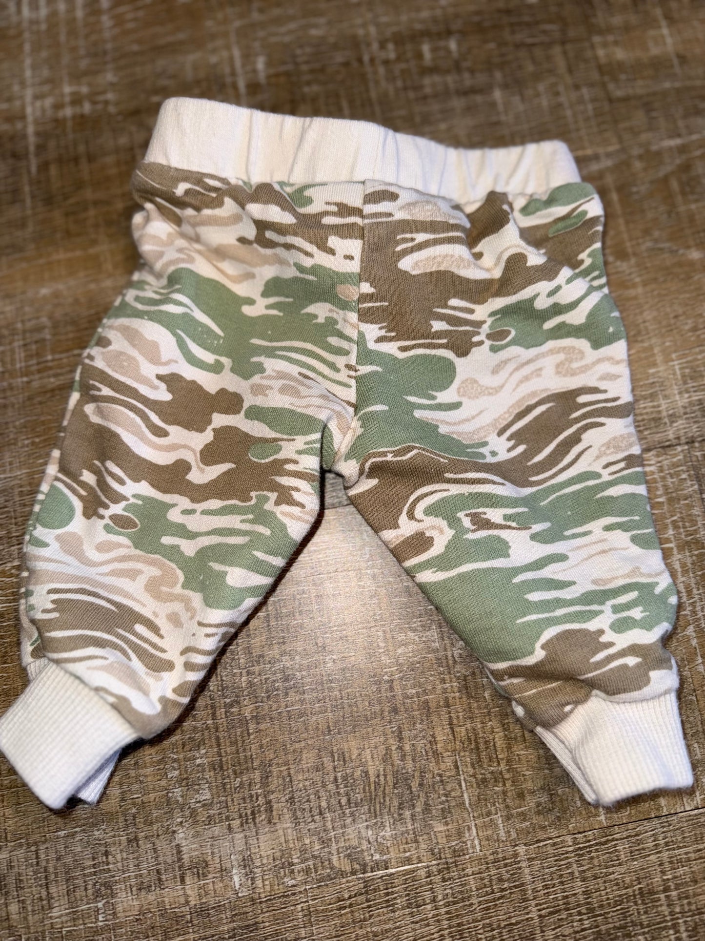 Carter's (3 Months) Neutral Camp Pattern Jogger Sweatpants