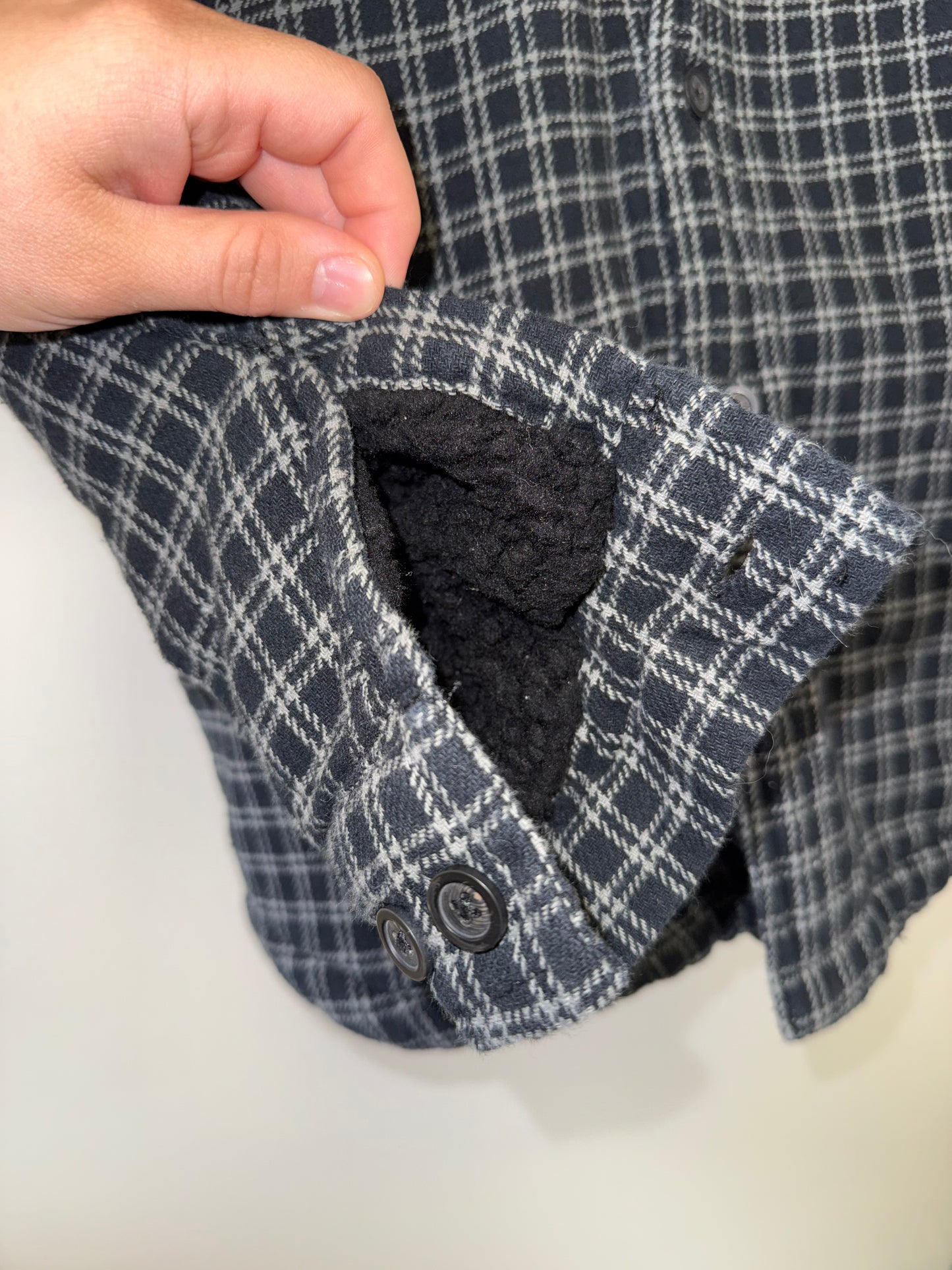 Plaid men’s Shacket