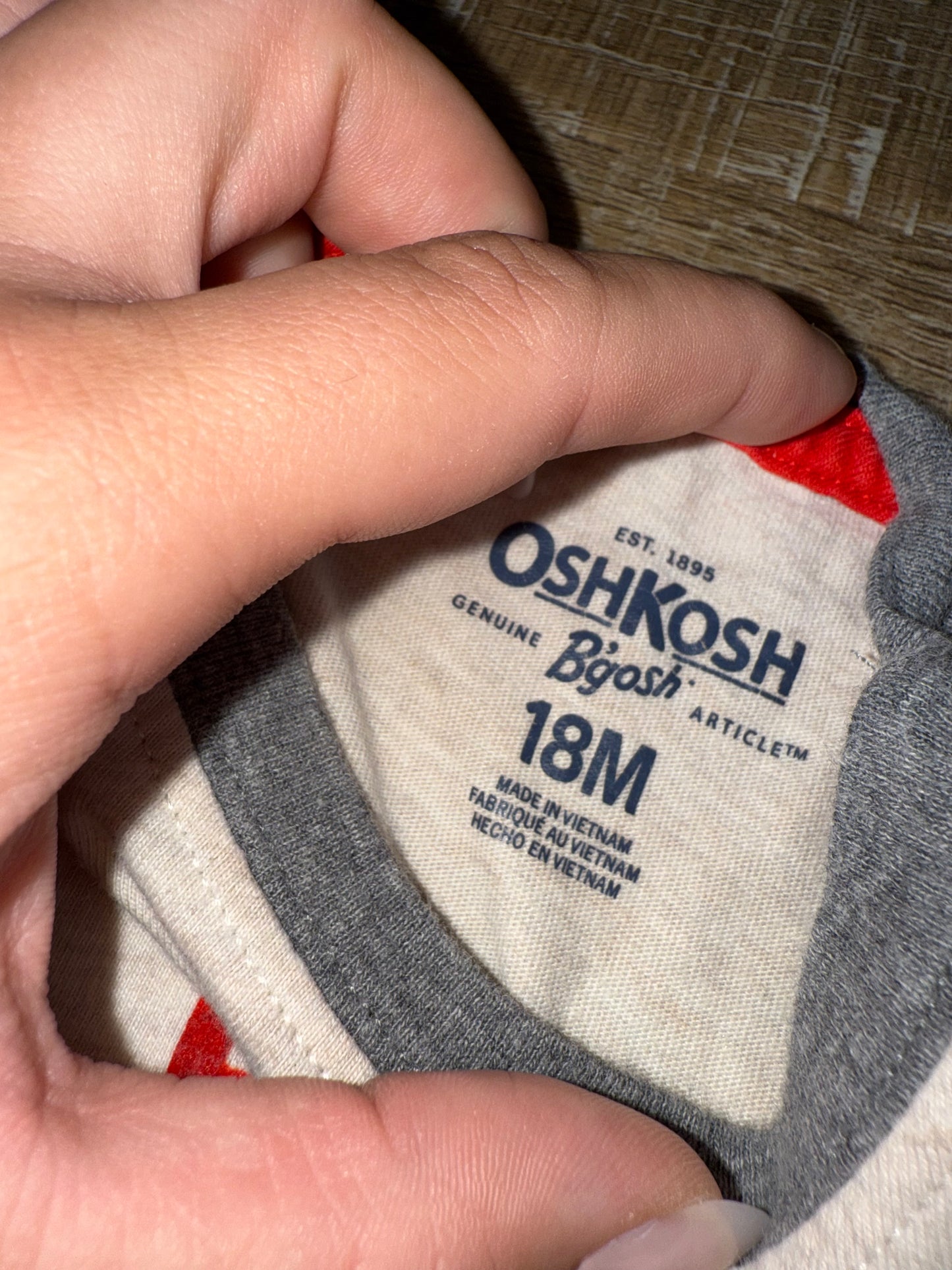 Oshkosh (18 Months) 'I Don't Have To Be Good I'm Cute' Christmas Onesie