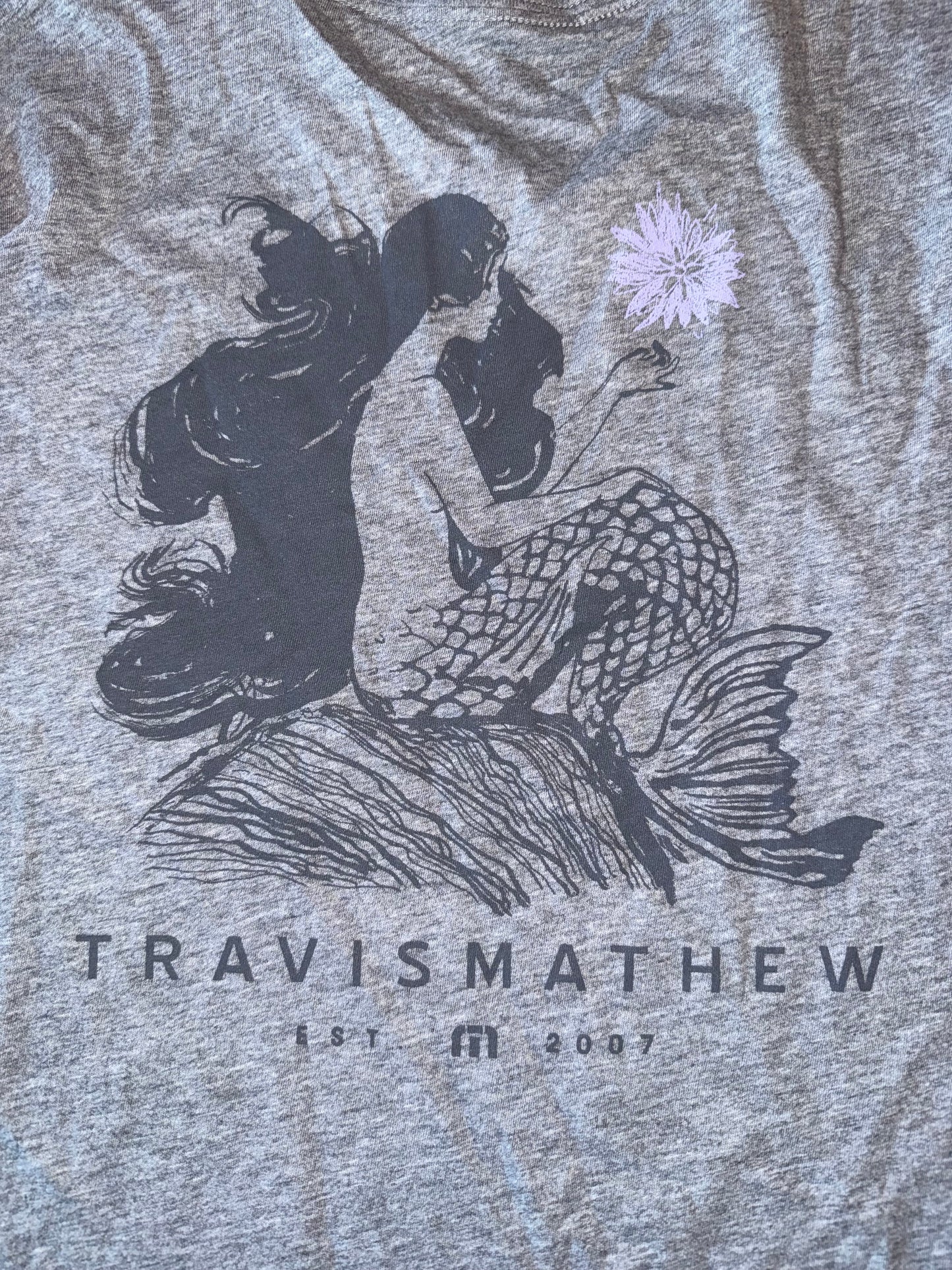 NWT Travis Mathew (Small) Brand New Mermaid Grey T-Shirt