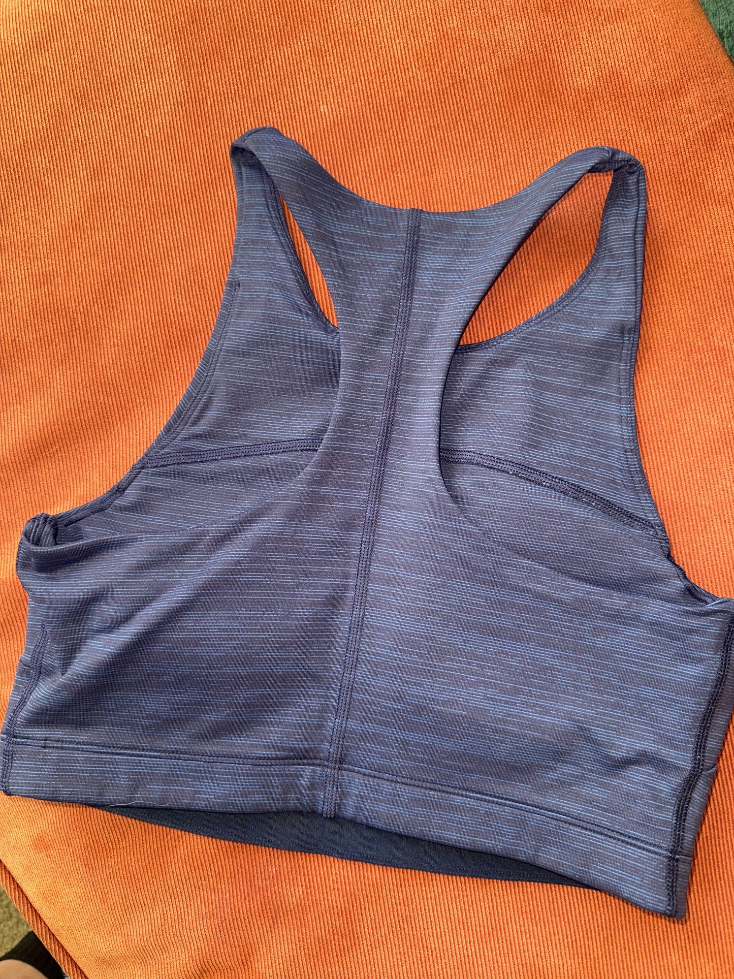 Outdoor Voices (Small) Blue Padded Sports Bra