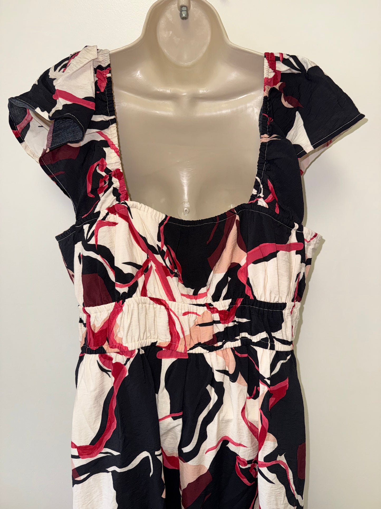 Nine West (Large) Pattern Maxi Dress