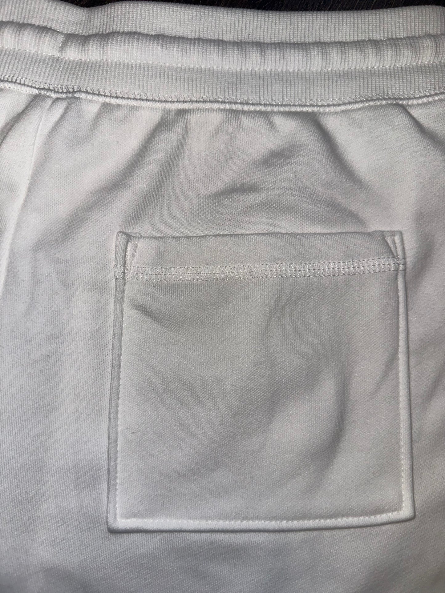 NWT Old Navy (Small) Brand New Vintage White Sweat Shorts