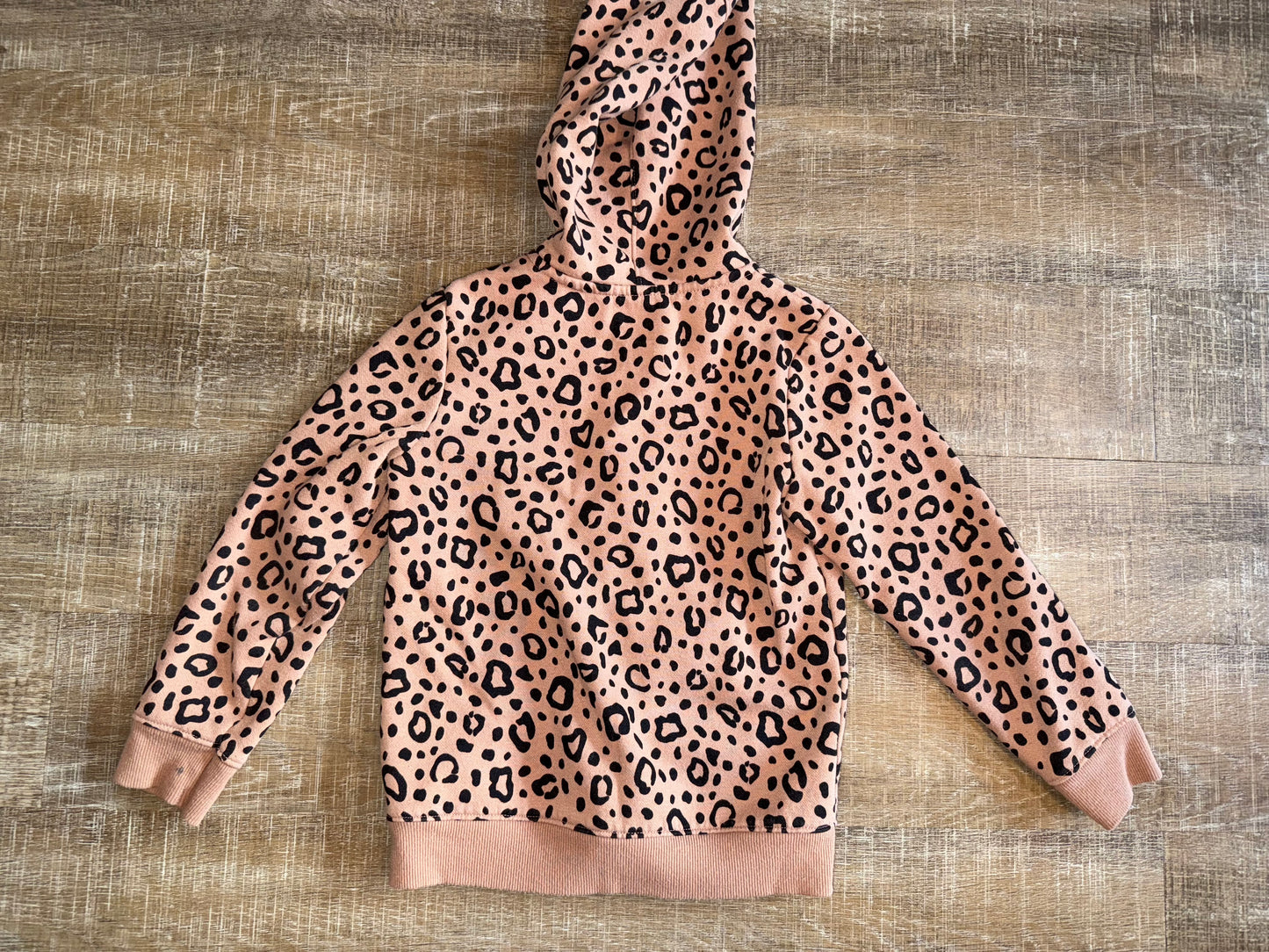Cat & Jack (5T) Neutral Cheetah Print Jacket
