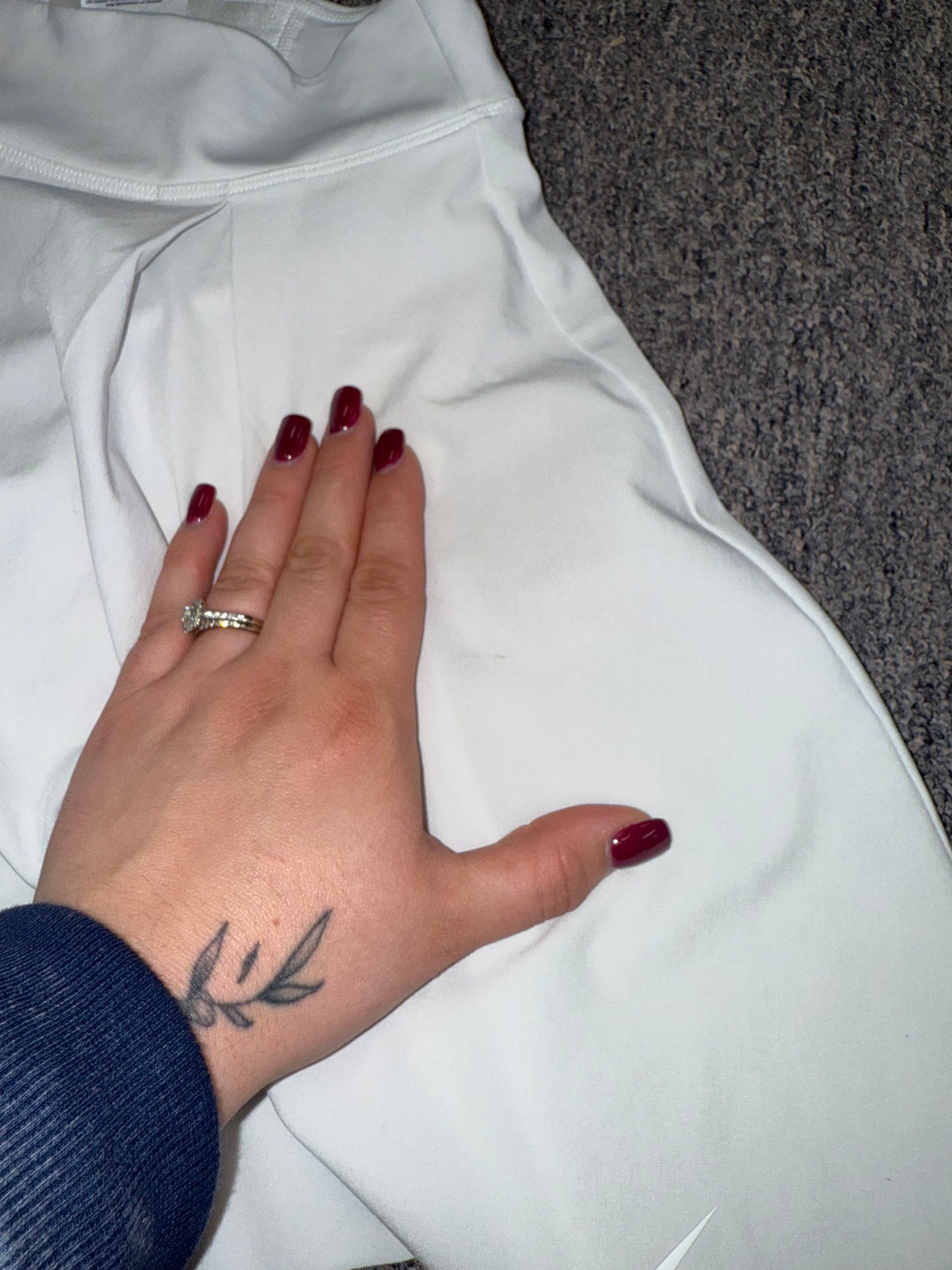 Nike (XS) White Skort