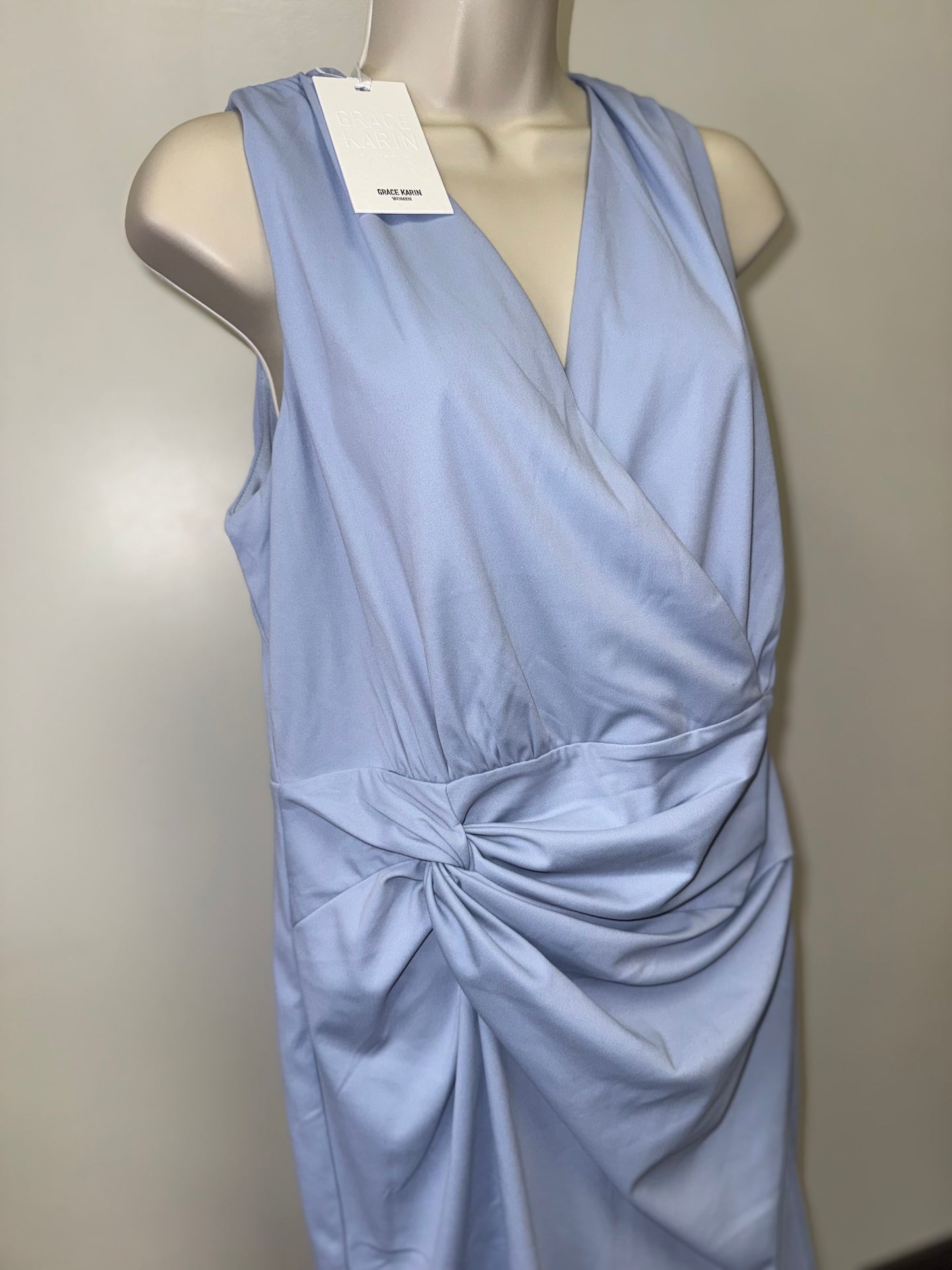NWT Grace Karin (Large) Brand New Blue Dress