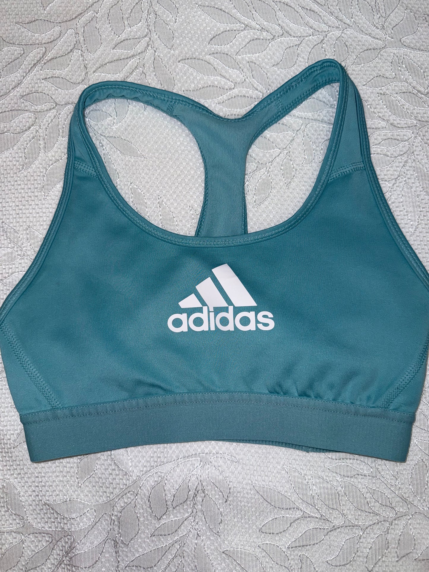 Adidas (Small) Blue Sports Bra