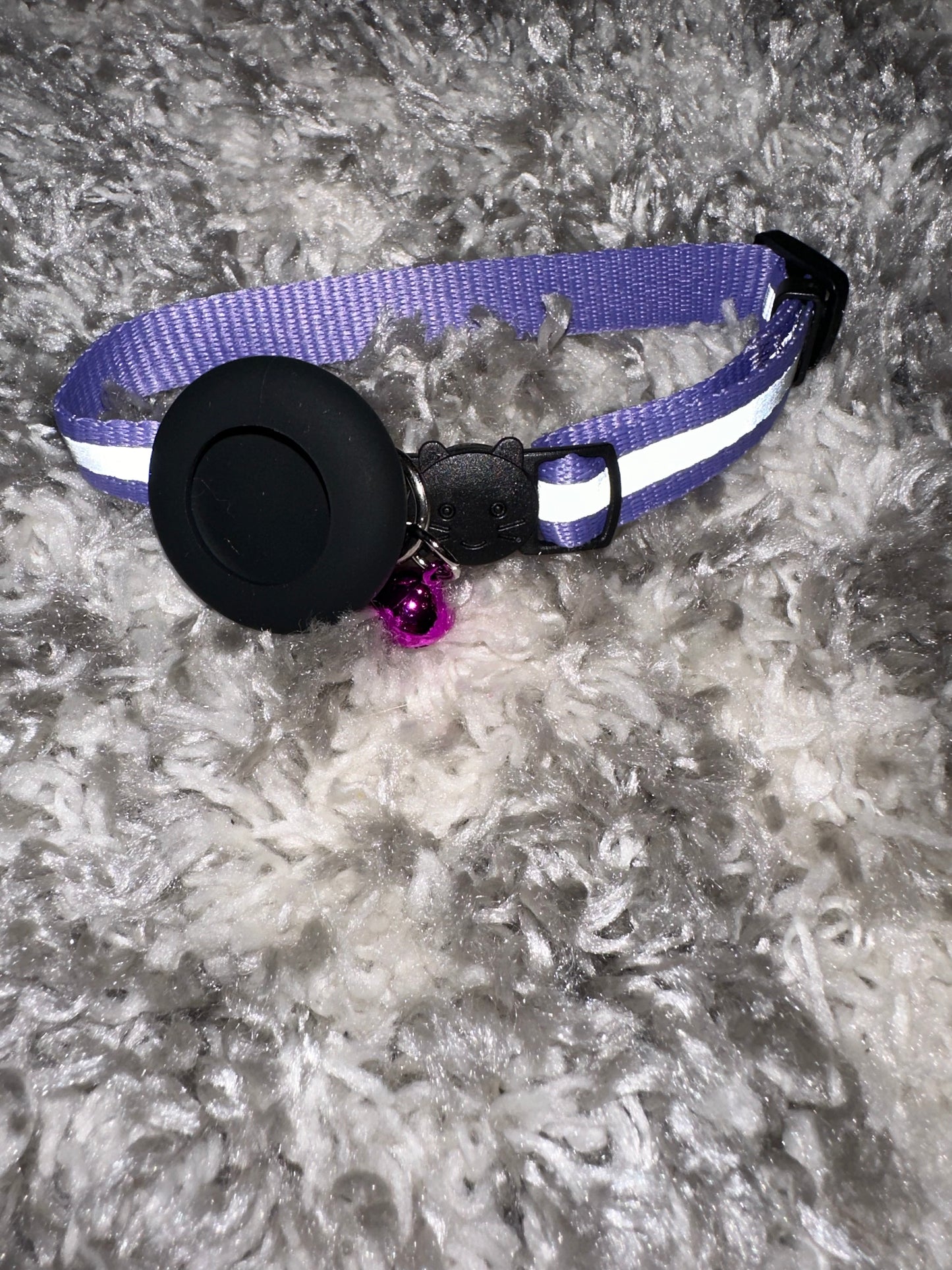 BRAND NEW Cat AirTag Purple Collar with Bell