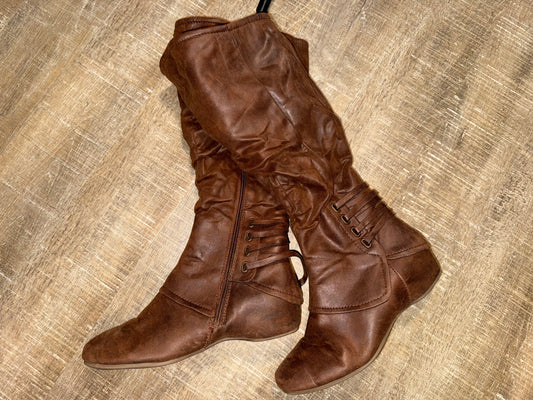 (9.5) Brown Knee High Boots