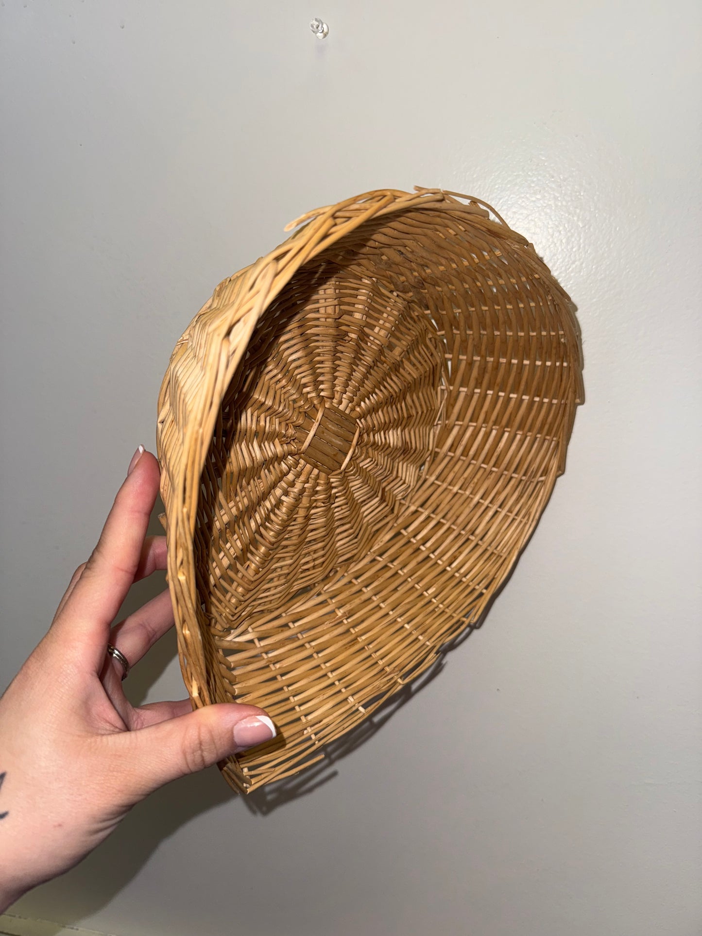 10 Piece Wicker Basket Set - Basket Wall Starter