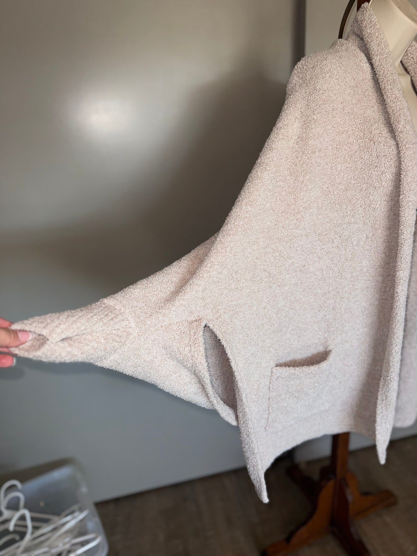 89th & Madison (Medium//Large) Cream Soft Oversized Sweater Cardigan