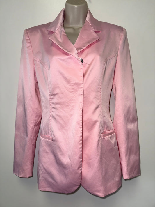 Zara (XS) Pink Buttoned Blazer