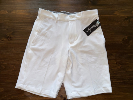 NWT Walter Hagen (32) Brand New White Perfect 11 Collection Shorts