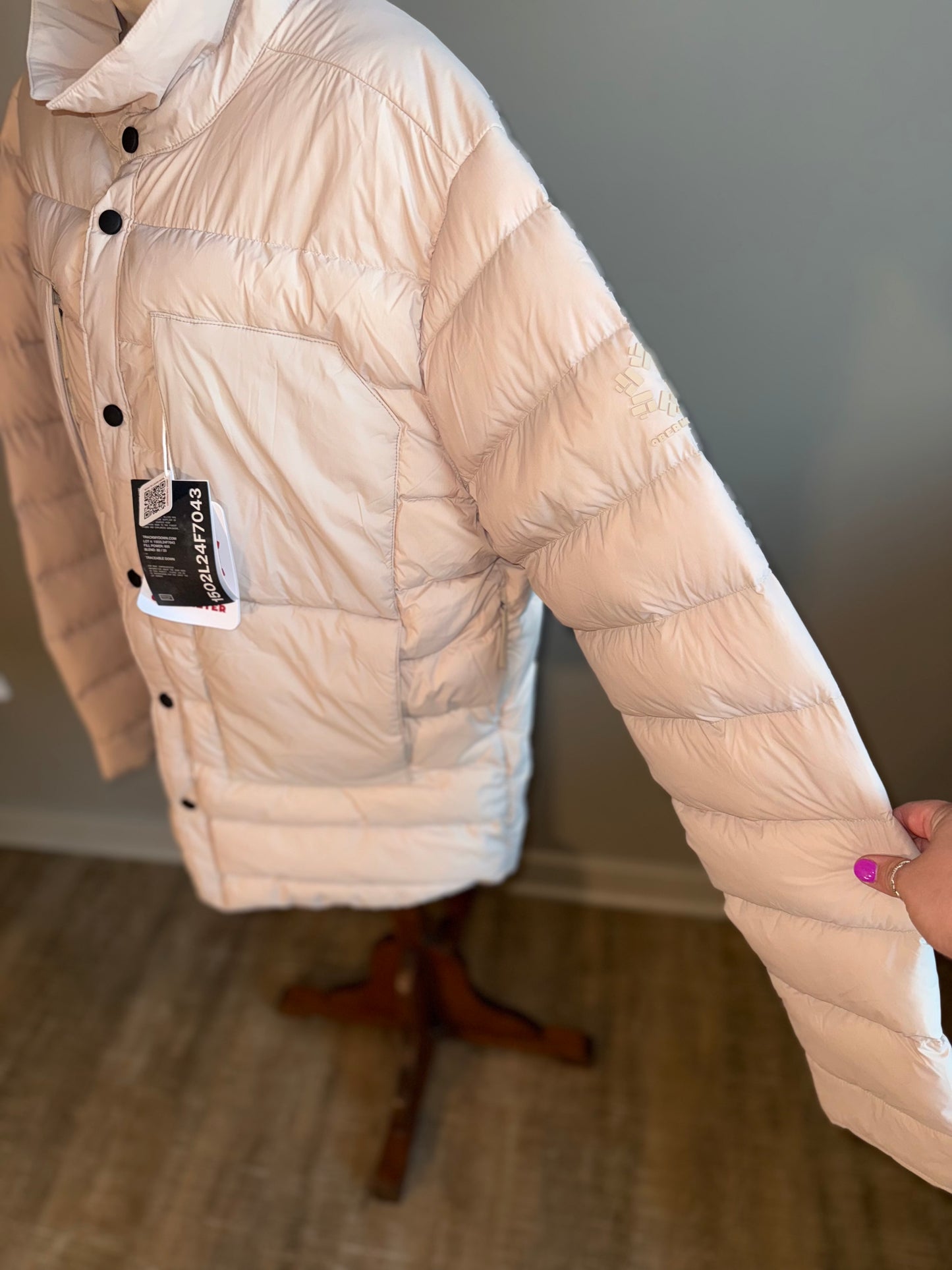NWT Obermeyer (Large) Brand New Cream Button/Zip Coat