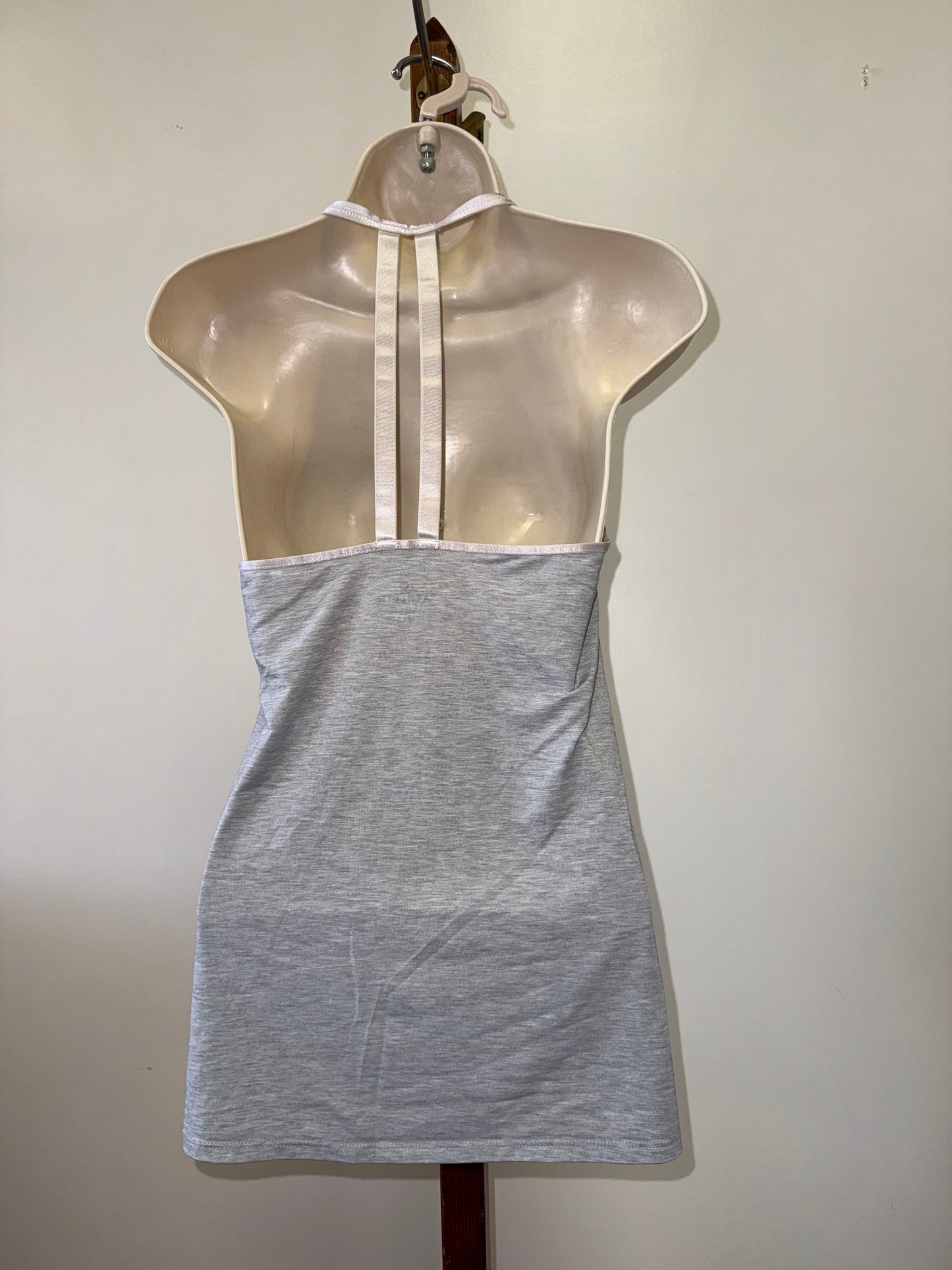 Athleta (XXS) Grey Racerback Tank Top