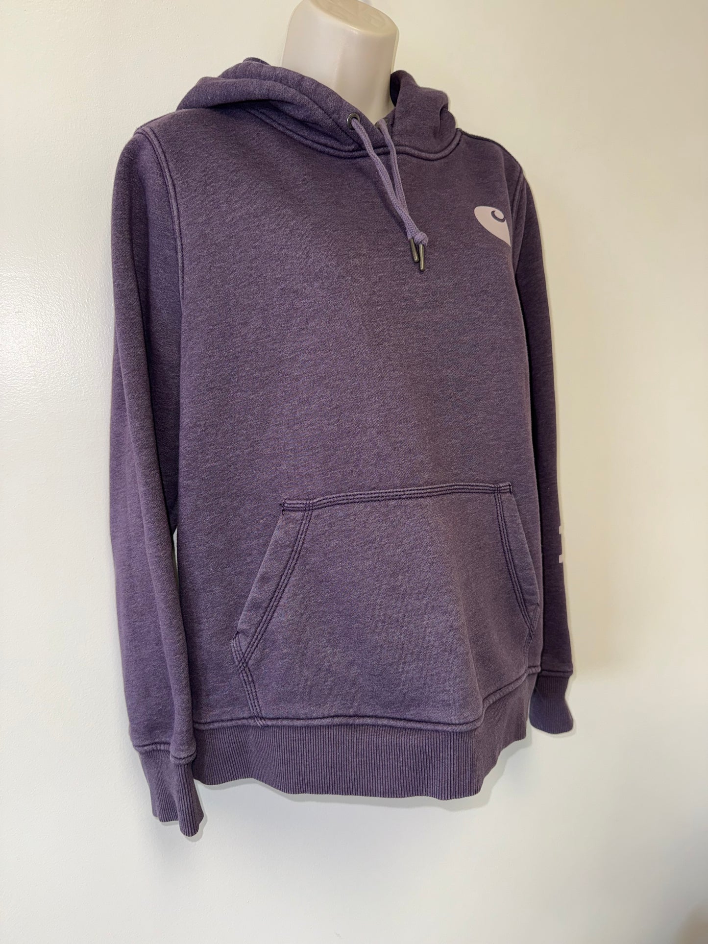 Carhartt (Large) Purple Relaxed Fit Logo Hoodie