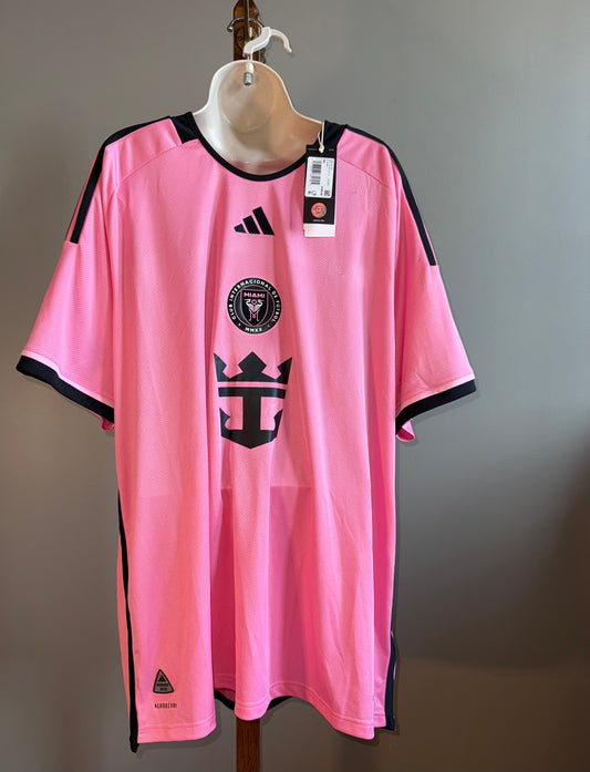 NWT Adidas (2XL) Brand New Pink Messi #10 Jersey