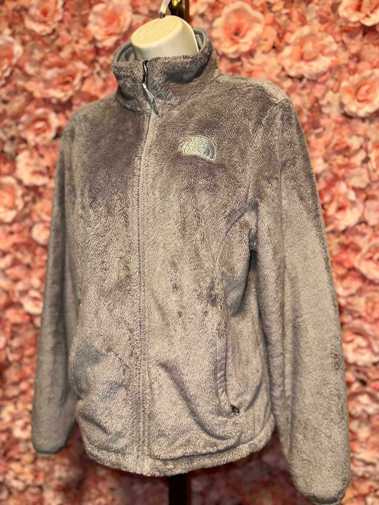 The North Face (Medium) Grey Fleece Jacket