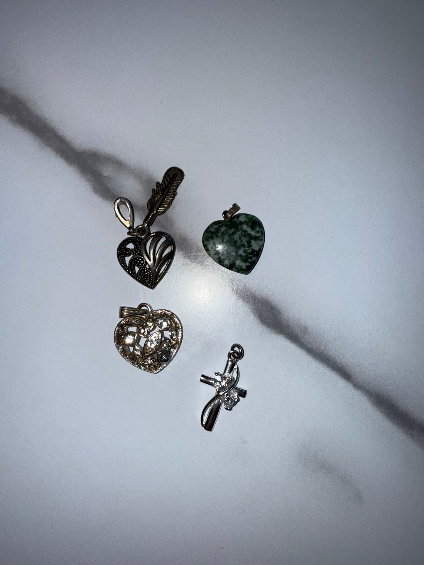 4 Piece Pendant Jewelry Charms