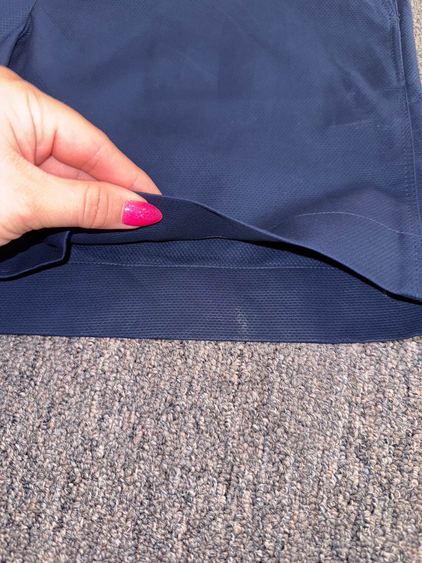 NWT Polo By Ralph Lauren (4) Brand New Navy Blue Dress Shorts with Buttoned Side