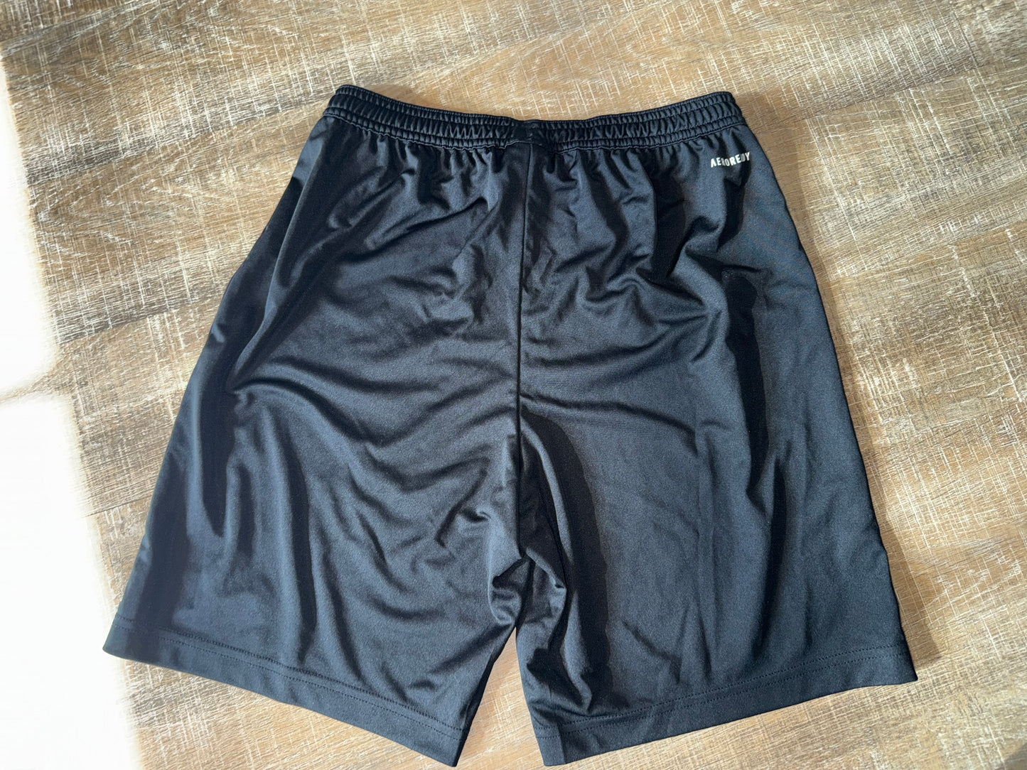 adidas (Large) Black Drawstring Shorts