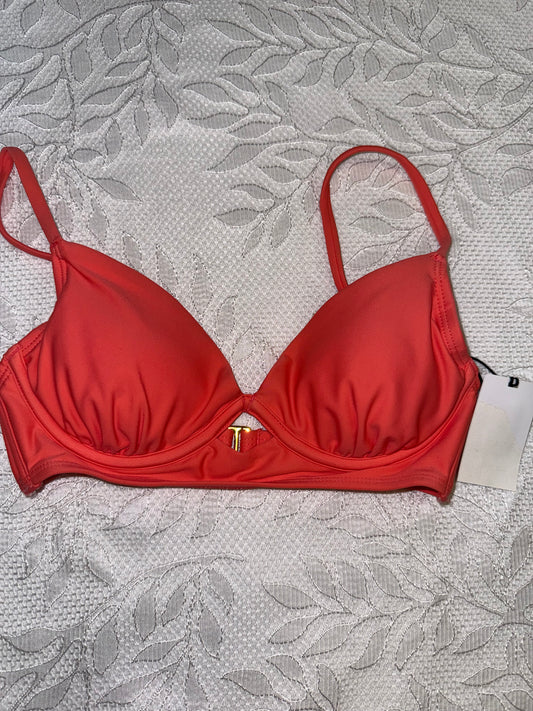 Shade & Shore (32B) Brand New Orange Bikini Top