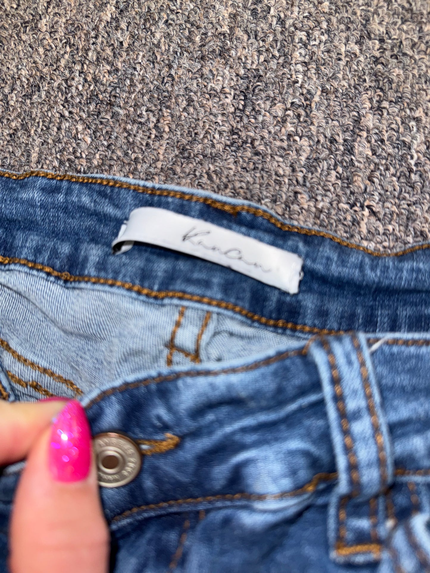 KanCan (13) Distressed Denim Jean Shorts