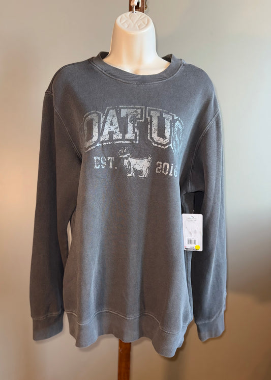 NWT GOAT USA (Small) Brand New Grey Crewneck Sweatshirt