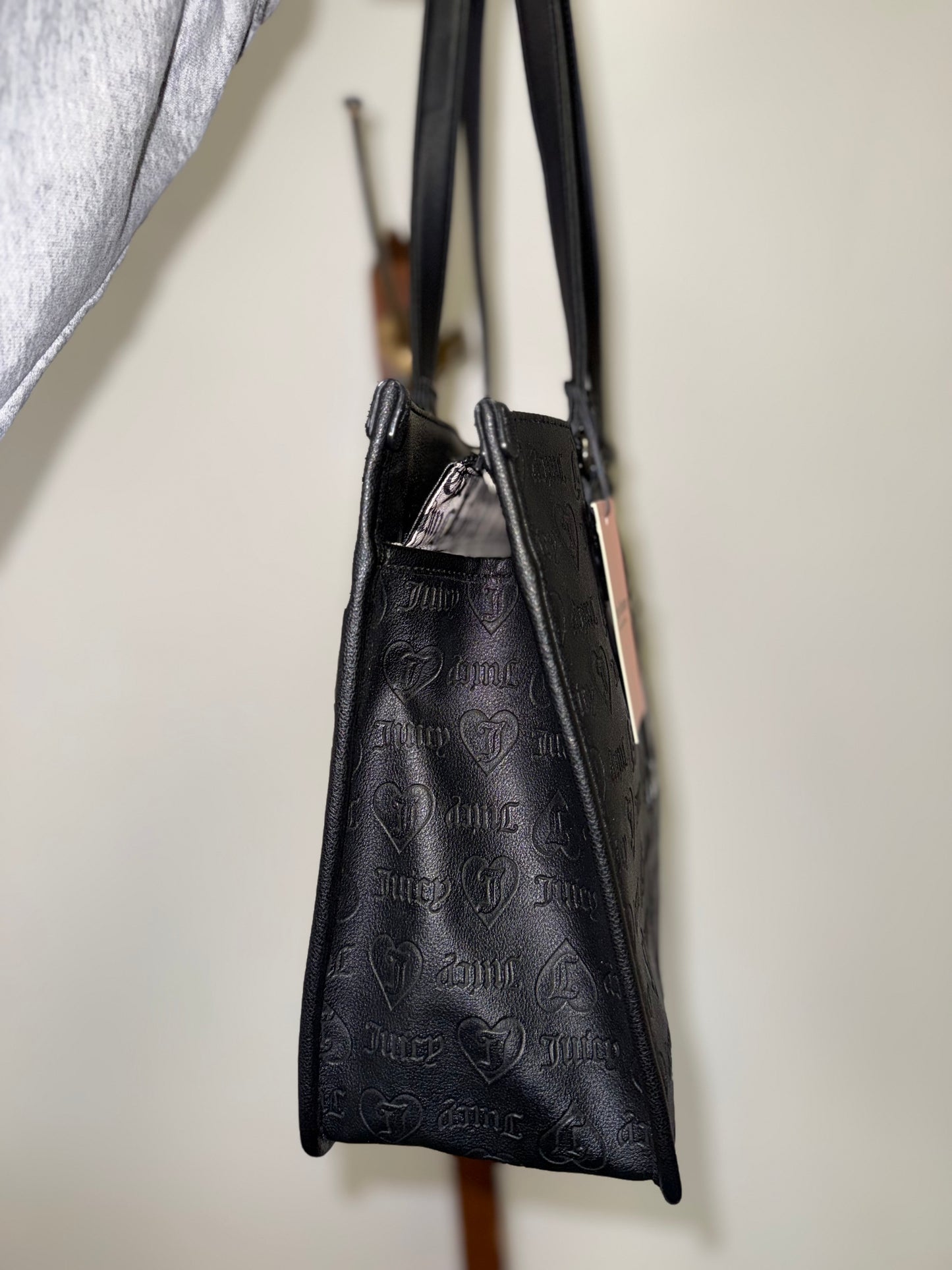 NWT Juicy Couture Black Tote Shoulder Bag - BRAND NEW