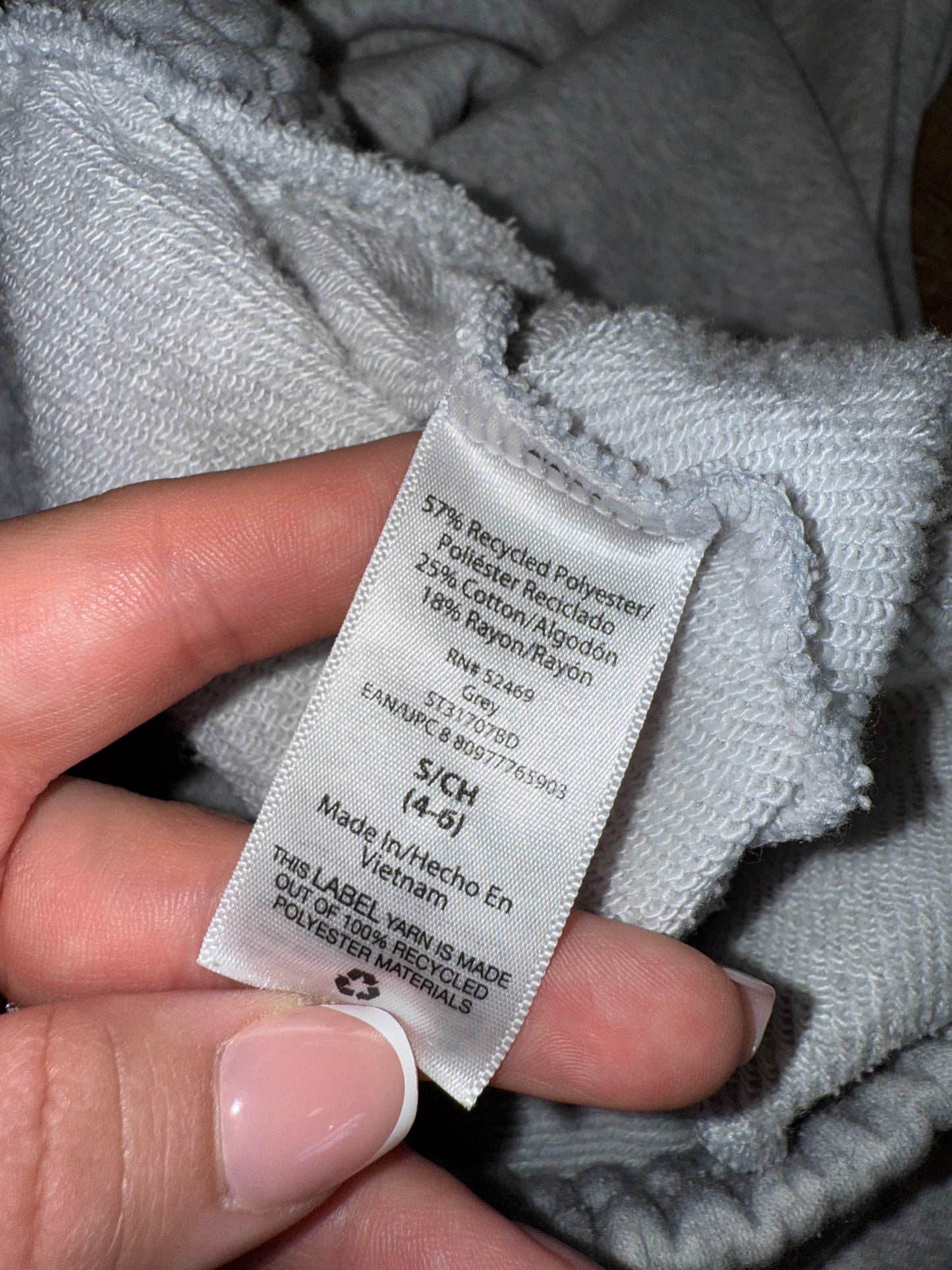 Secret Treasures (Small) Grey Jogger Sweatpants with Pockets