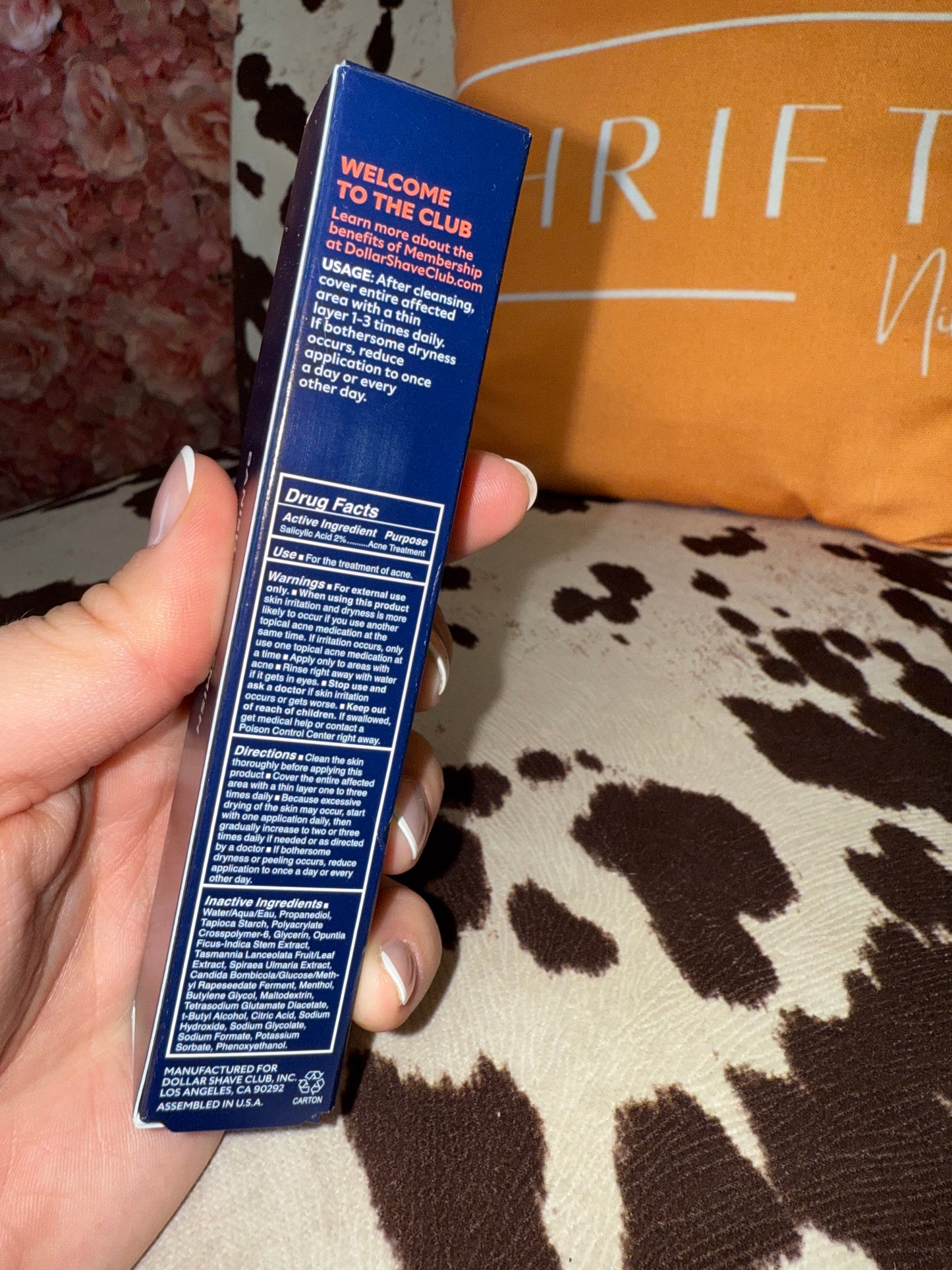 Brand New Dollar Shave Club (0.5 fl/oz) Acne Eraser