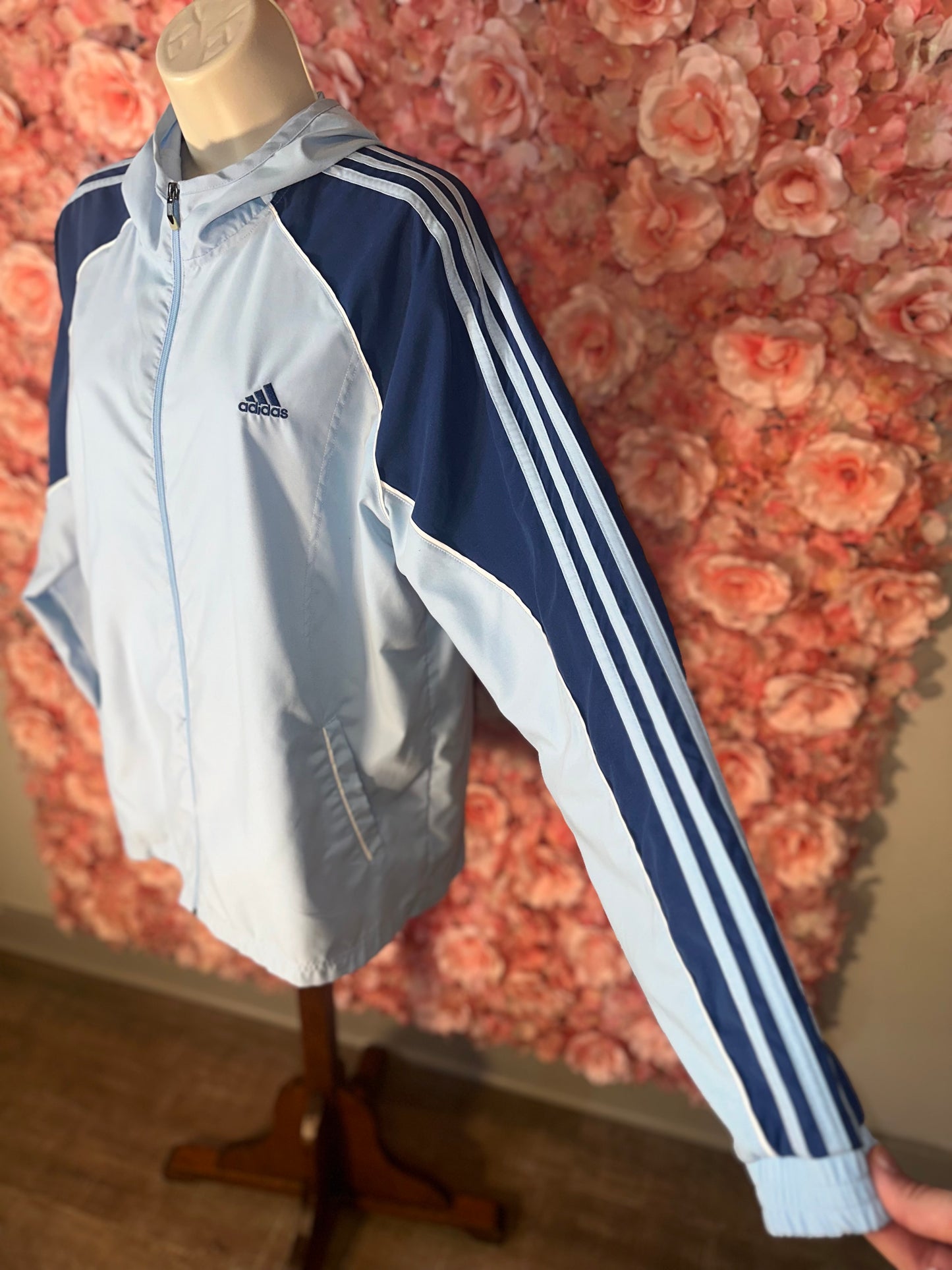 adidas (XL) Blue Zip Up Jacket