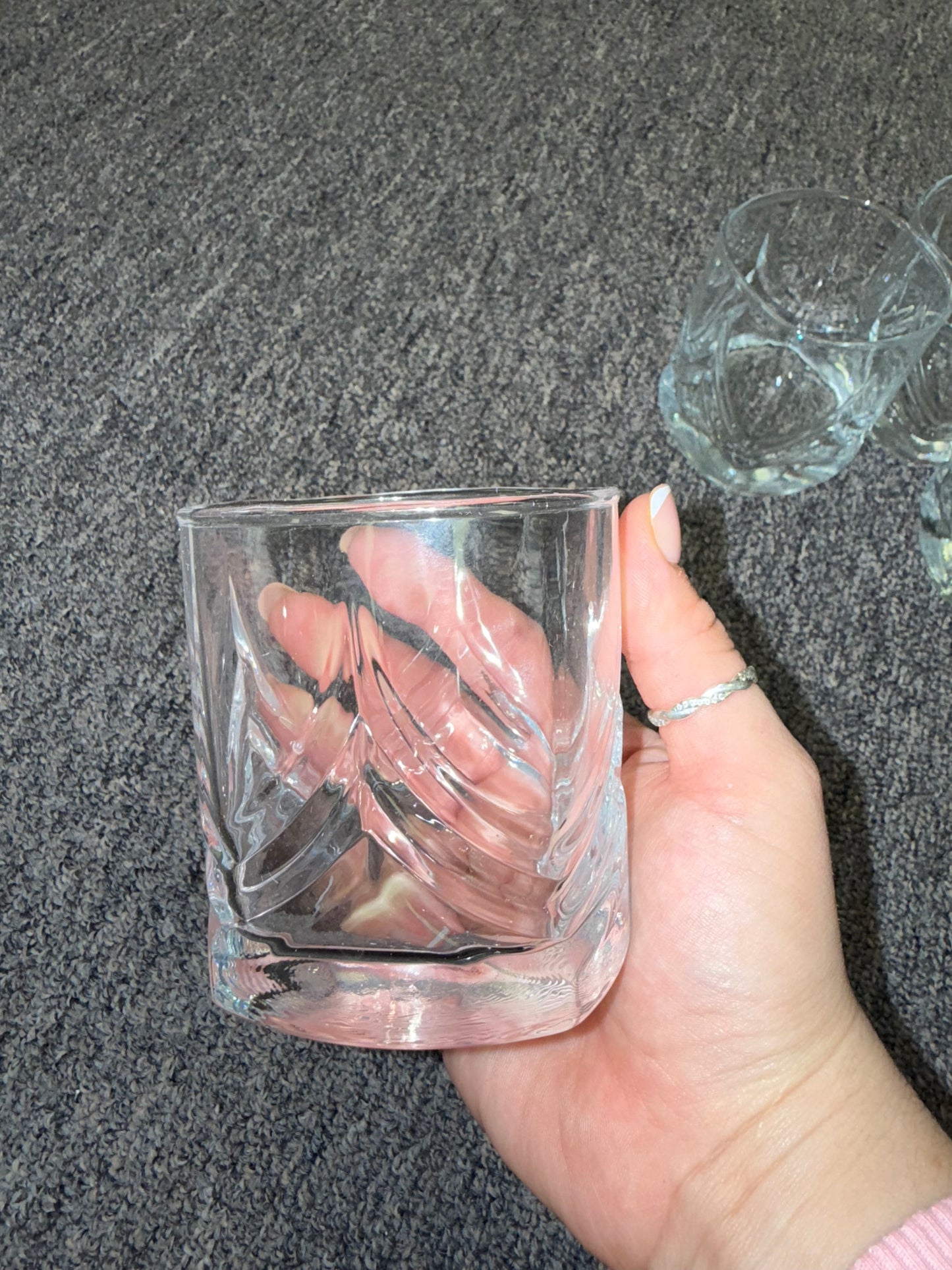 Low Fashion Cocktail 4 Piece Glass Set