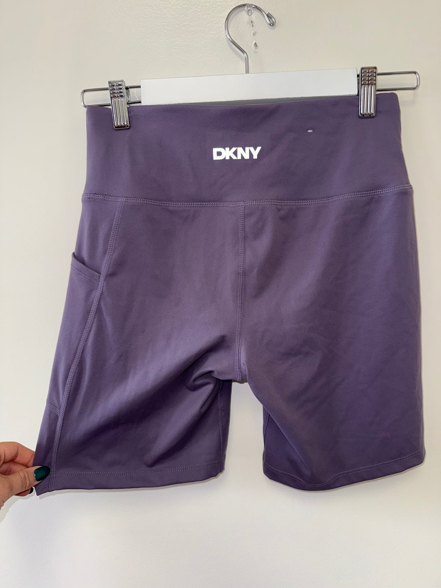 DKNY (Medium) Purple Biker Shorts