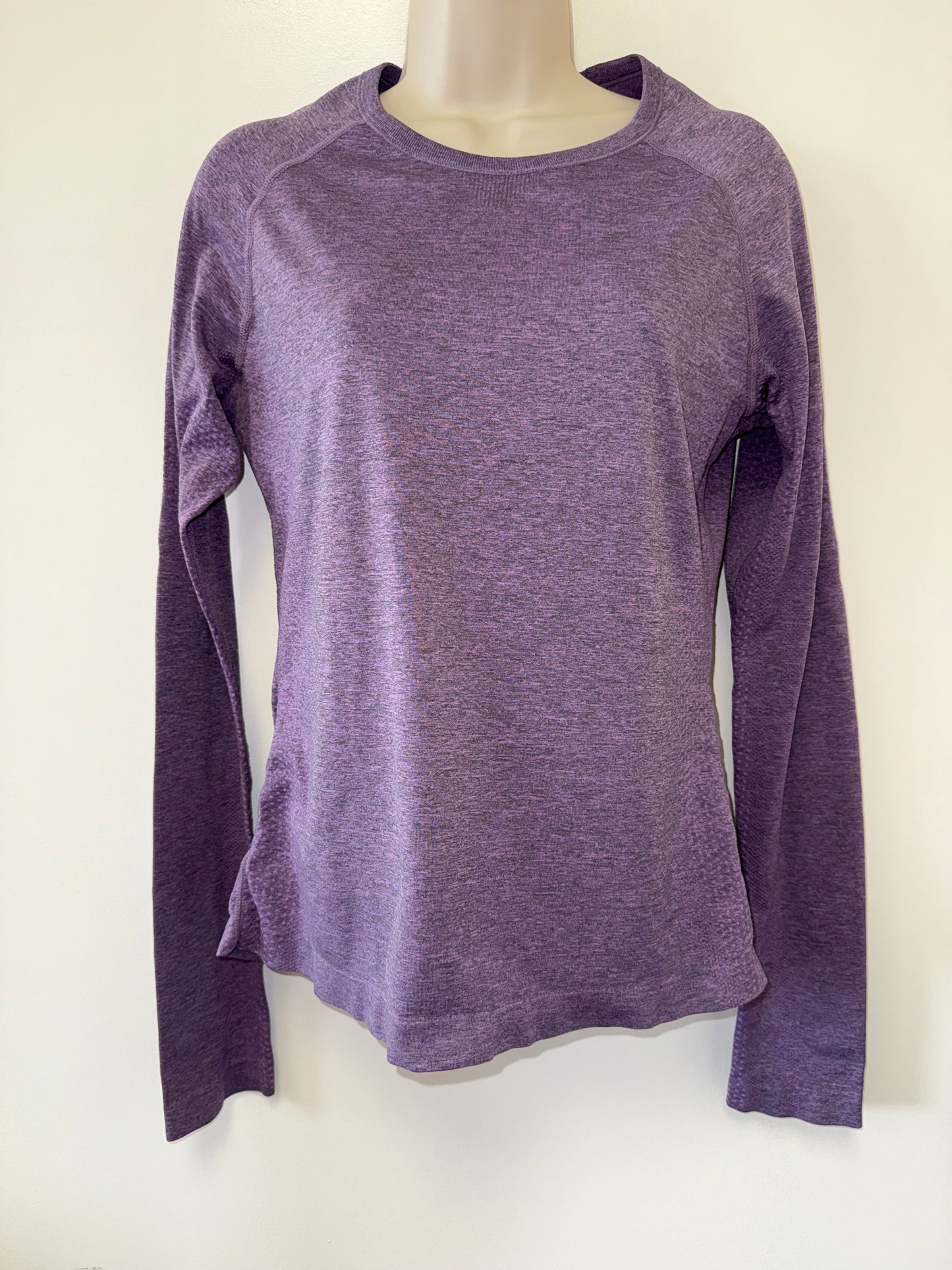 Figs (Medium) Purple Smooth Soft Seamless Long Sleeve