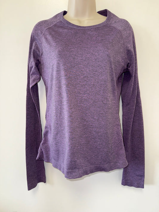 Figs (Medium) Purple Smooth Soft Seamless Long Sleeve