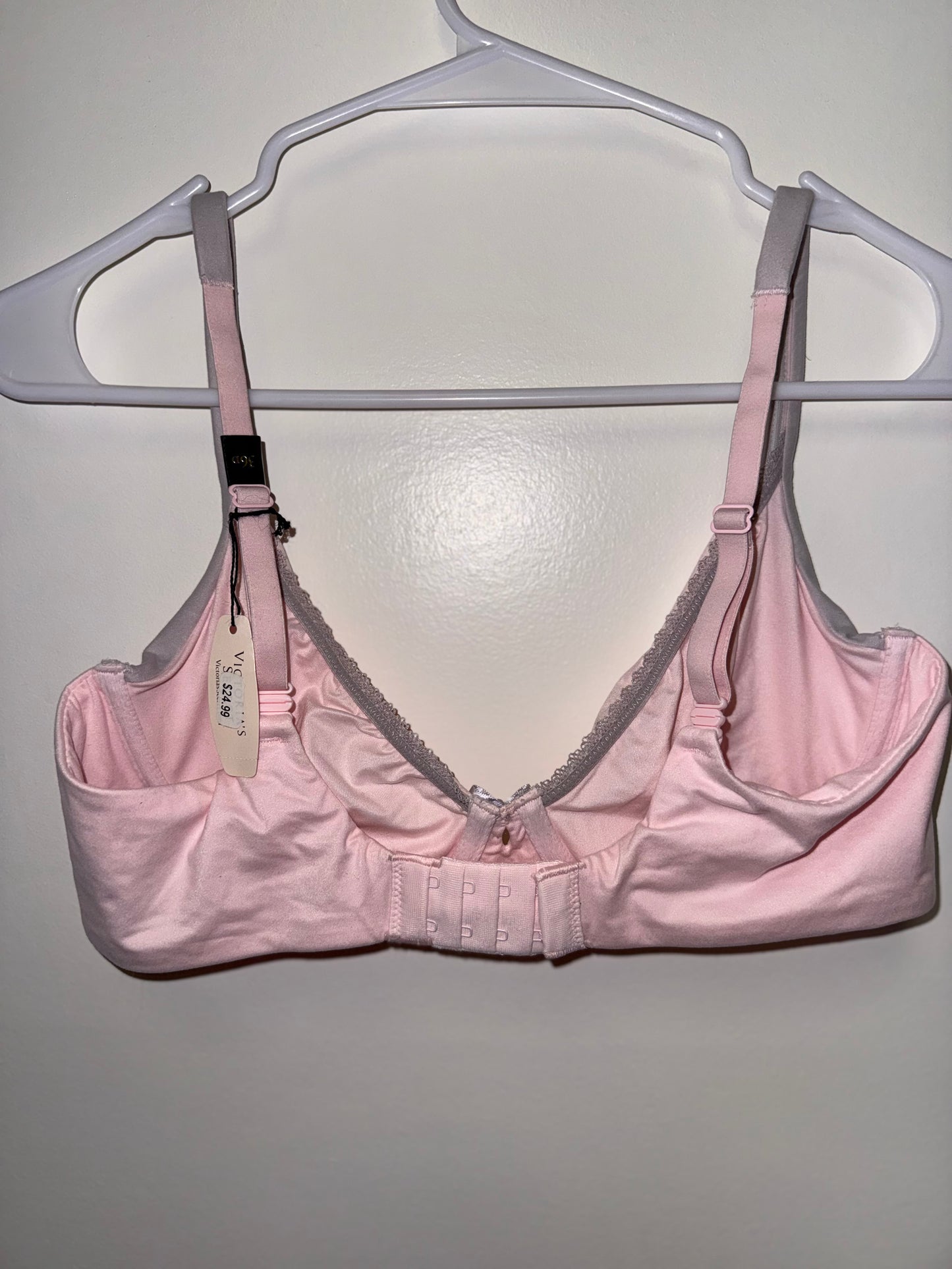 NWT Victoria's Secret (36D) Brand New Pink Body By Victoria Unlined Demi Bra