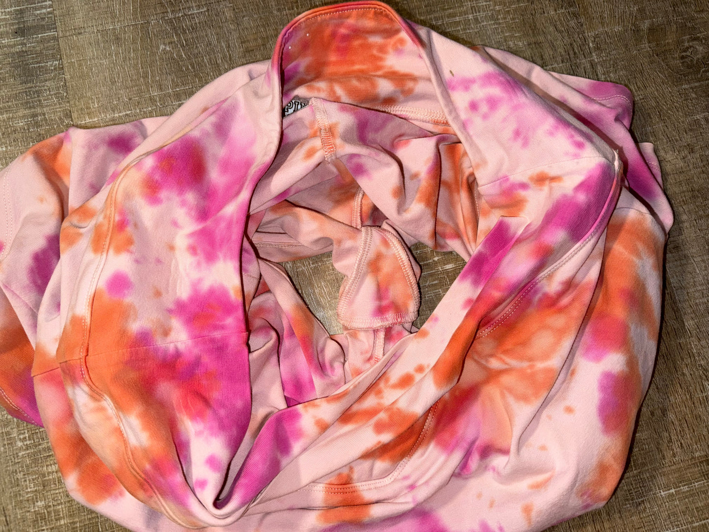 PINK Victoria's Secret (XL) Pink & Orange Tie Dye Skort