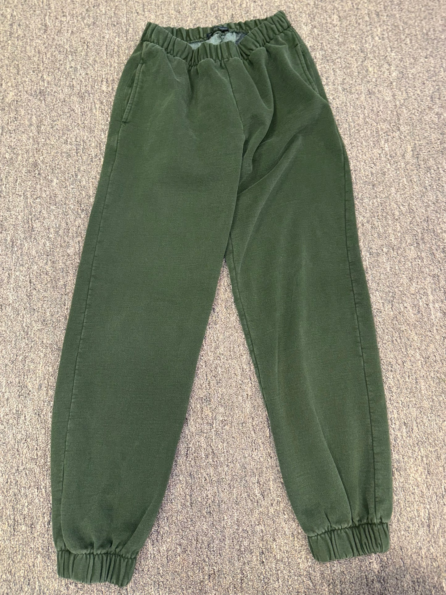 Brandy Melville Green Jogger Sweatpants