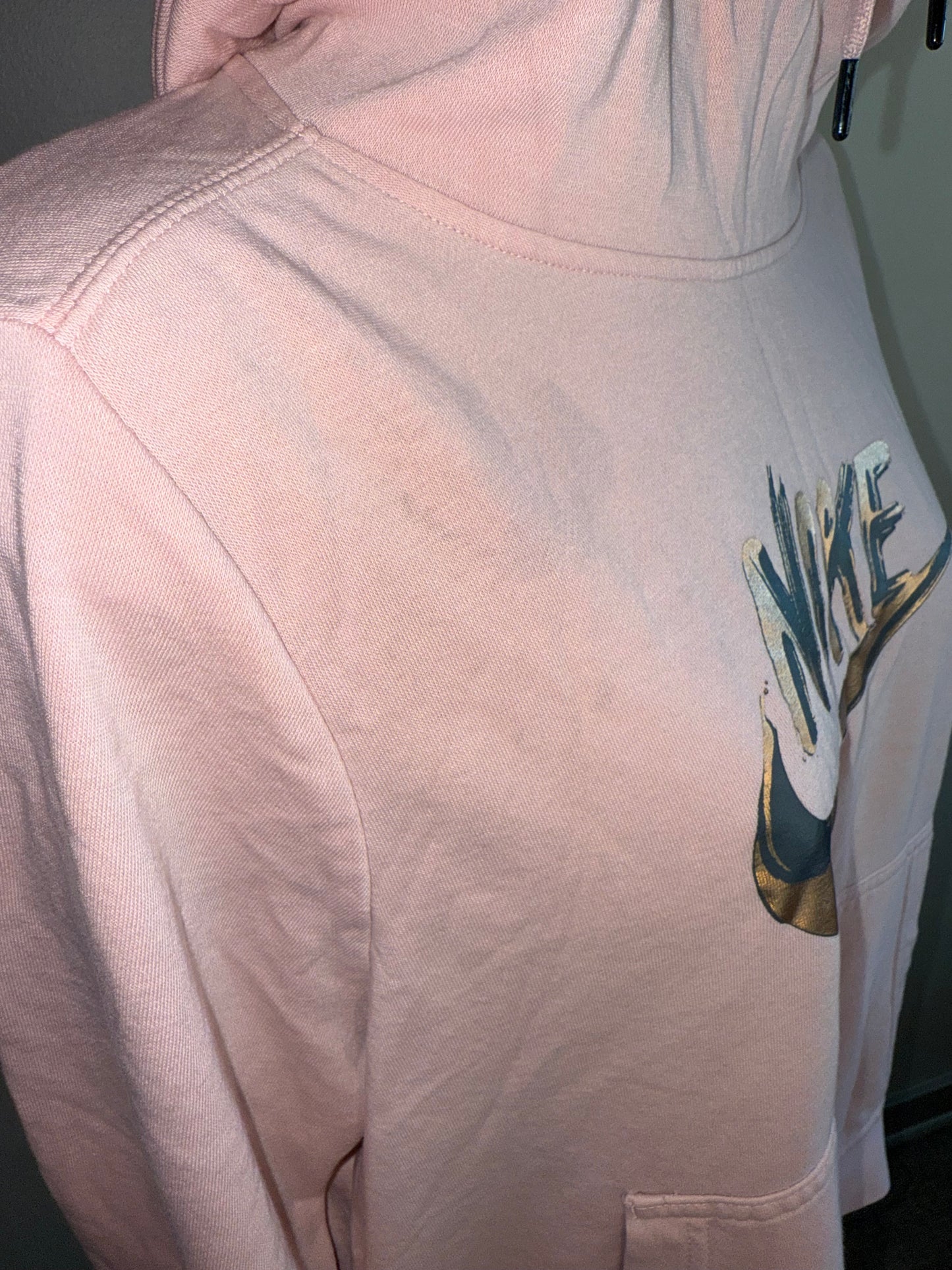 *FREE WITH PURCHASE* Nike (Medium) Pink Hoodie with Cowl Neck