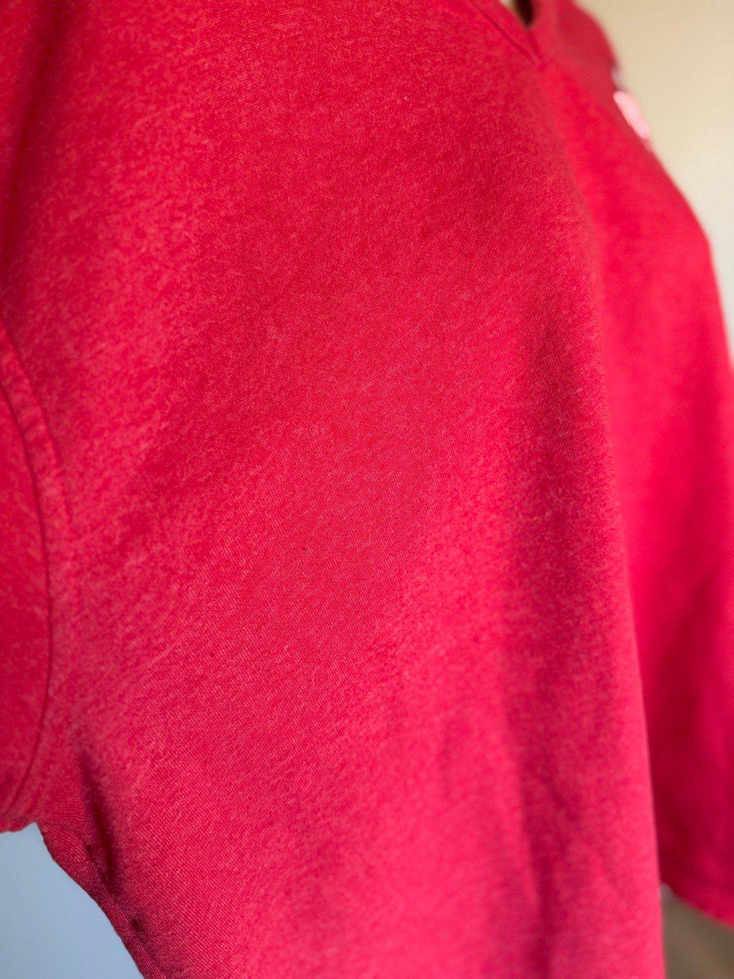 Russell (2XL) Red V-Neck Ohio State Buckeyes Hoodie