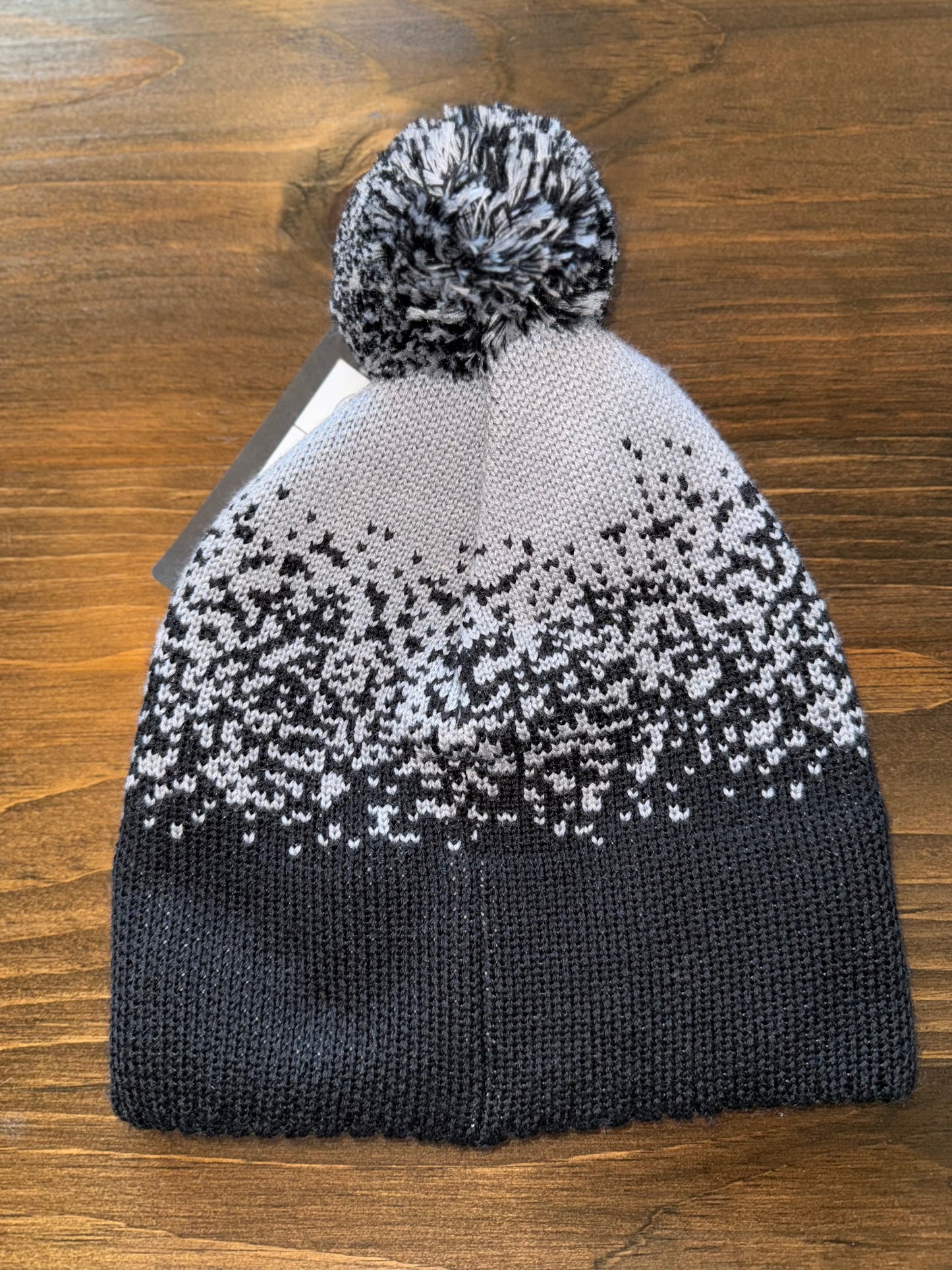 NWT Burton (OS) Brand New Black/Grey Knit Winter Beanie